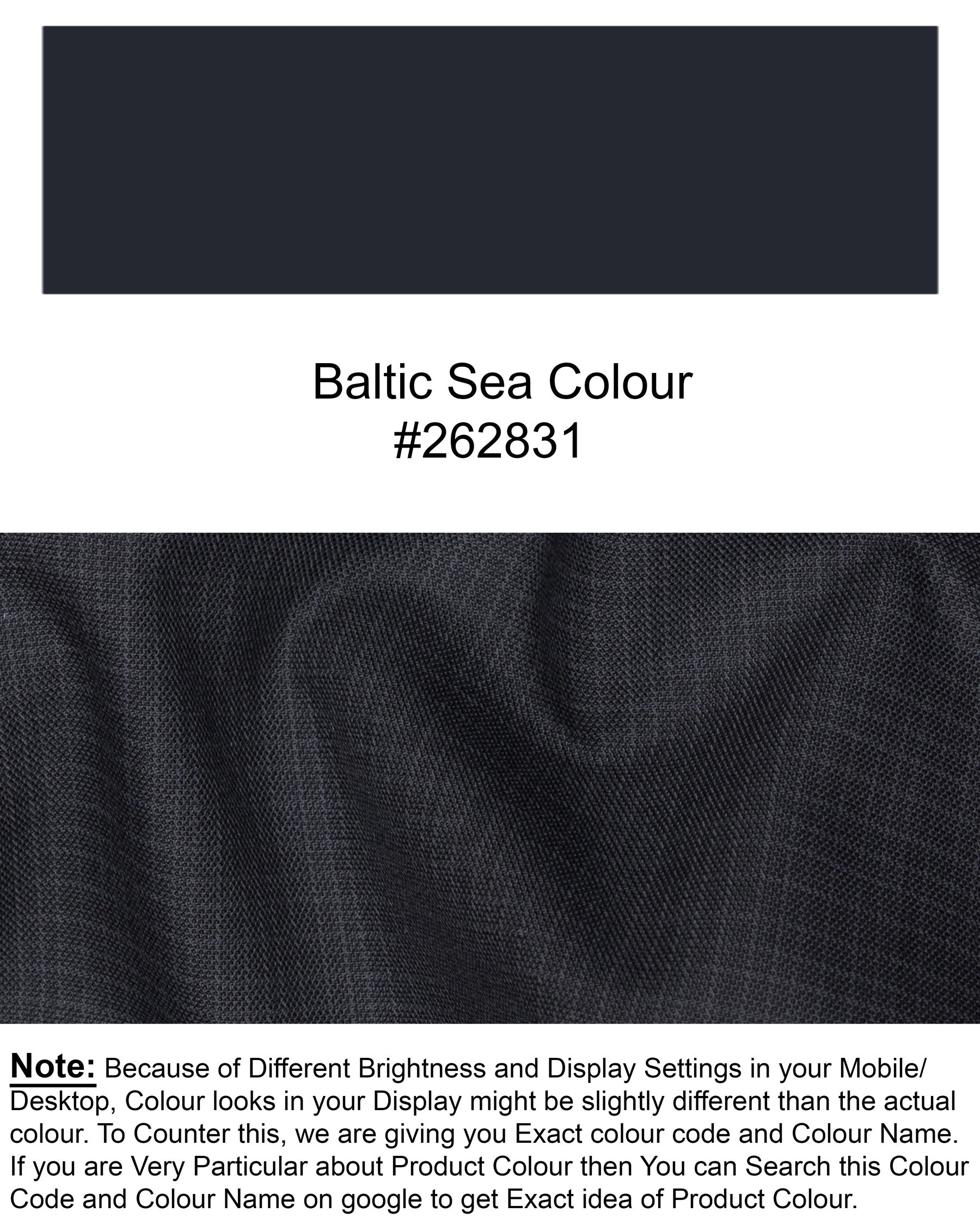 Baltic Sea Plaid Wool Rich Pant