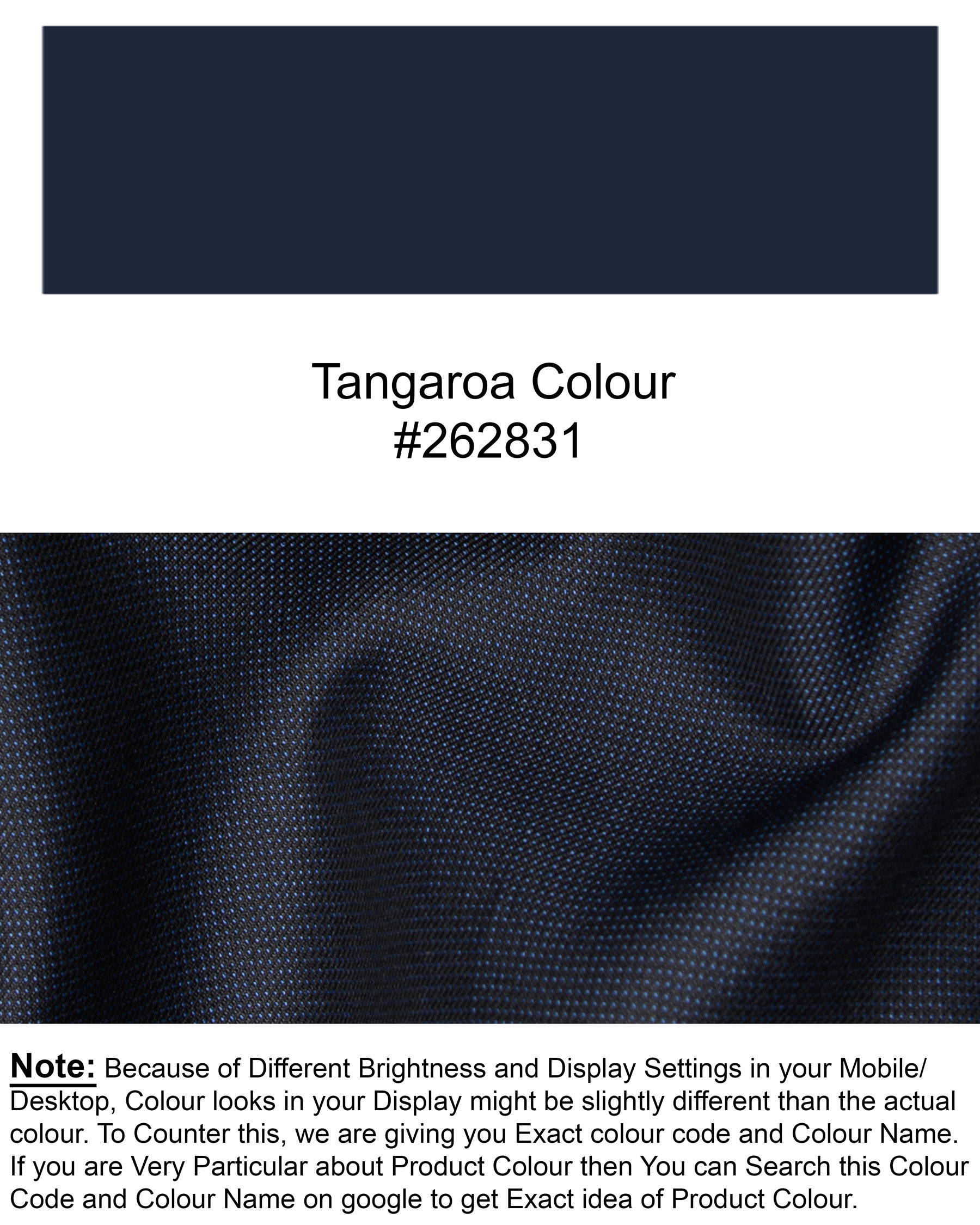 Tangaroa Blue Wool Rich Pant