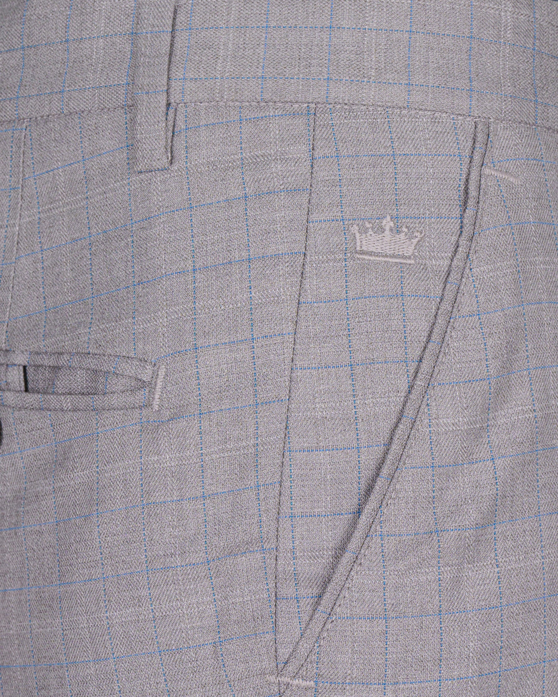 Pale Slate Plaid Woolrich Sports Pant T1436-28, T1436-30, T1436-32, T1436-34, T1436-36, T1436-38, T1436-40, T1436-42, T1436-44