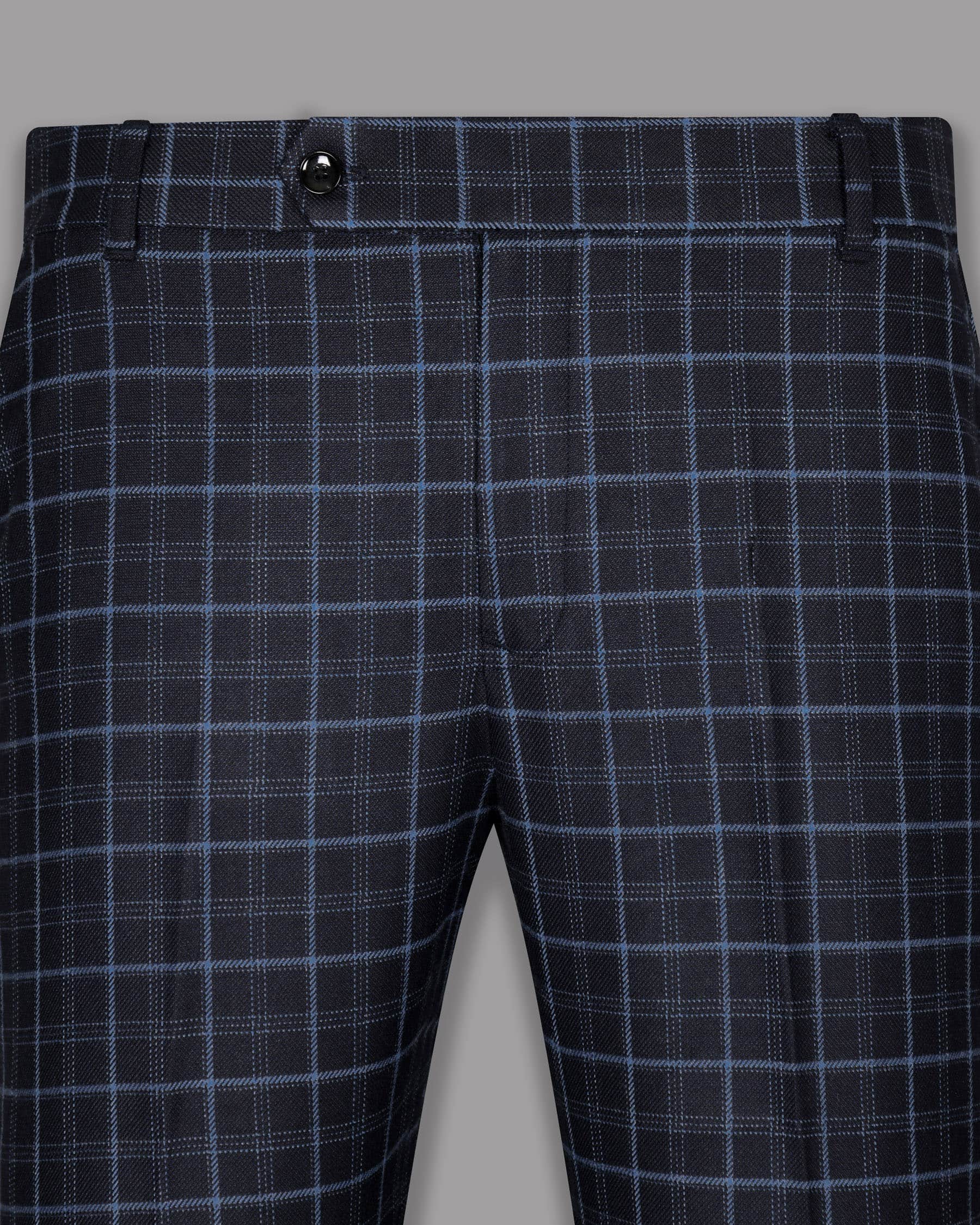 Mirage Navy Windowpane Checked Pant T1065-30, T1065-34, T1065-36, T1065-38, T1065-40, T1065-44, T1065-28, T1065-42, T1065-32