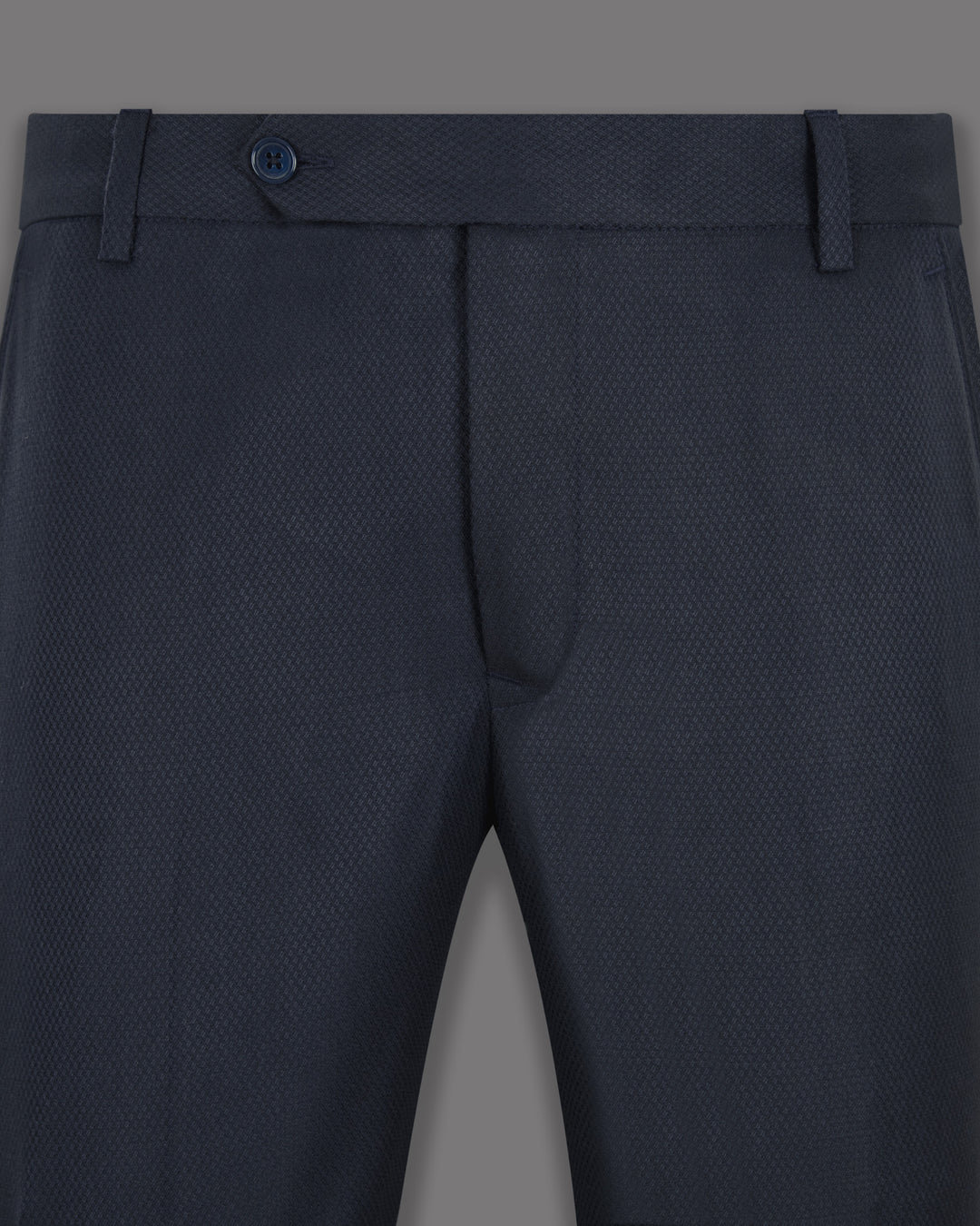 ROYAL BLUE WOOL-RICH PANT