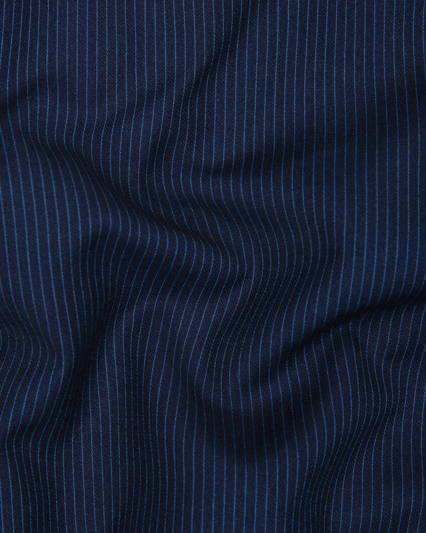 Midnight and Chambray blue Striped Woolrich Pant