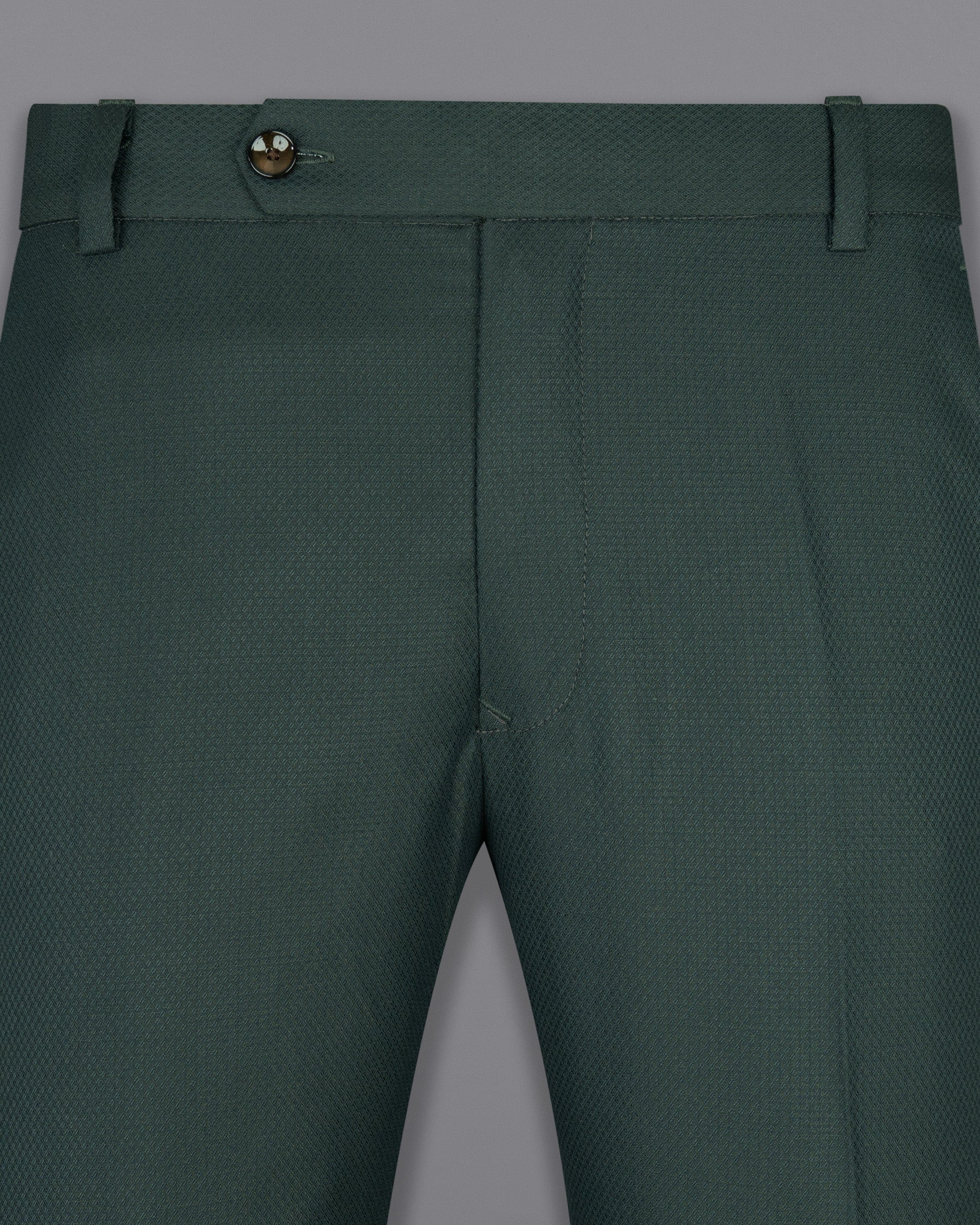 Firefly Green Wool Rich Pant