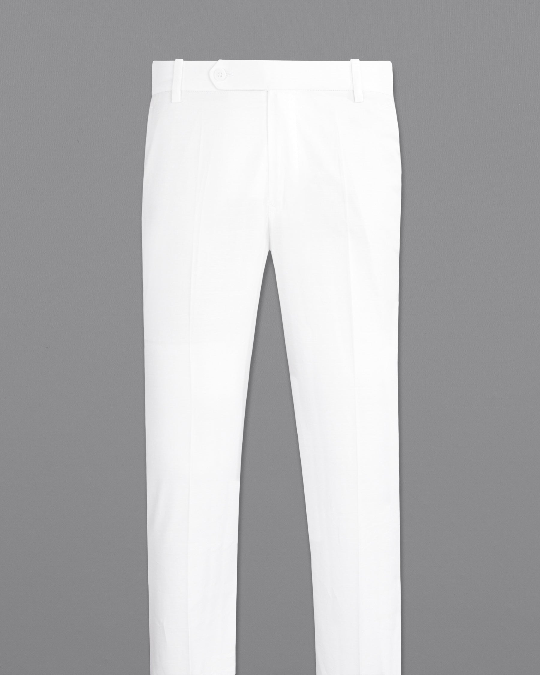 Bright White Premium Cotton Pant