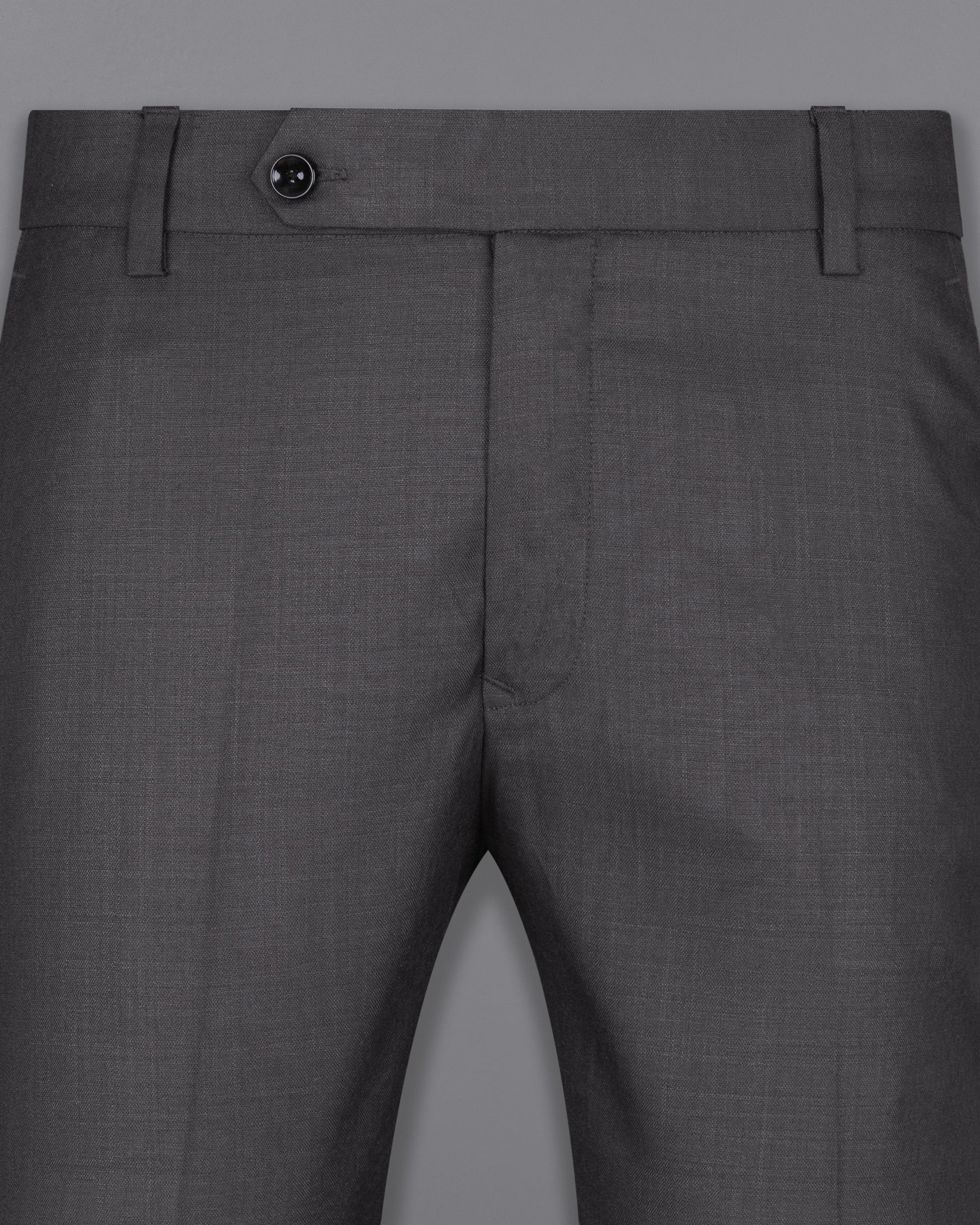 【SUNSEA】18AW POLYYS WOOL PANTS グレー Mid Grey Wide Leg Straight Pants in Wool Cashmere