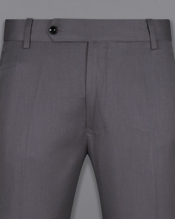 Dolphin Grey Wool Rich Pant