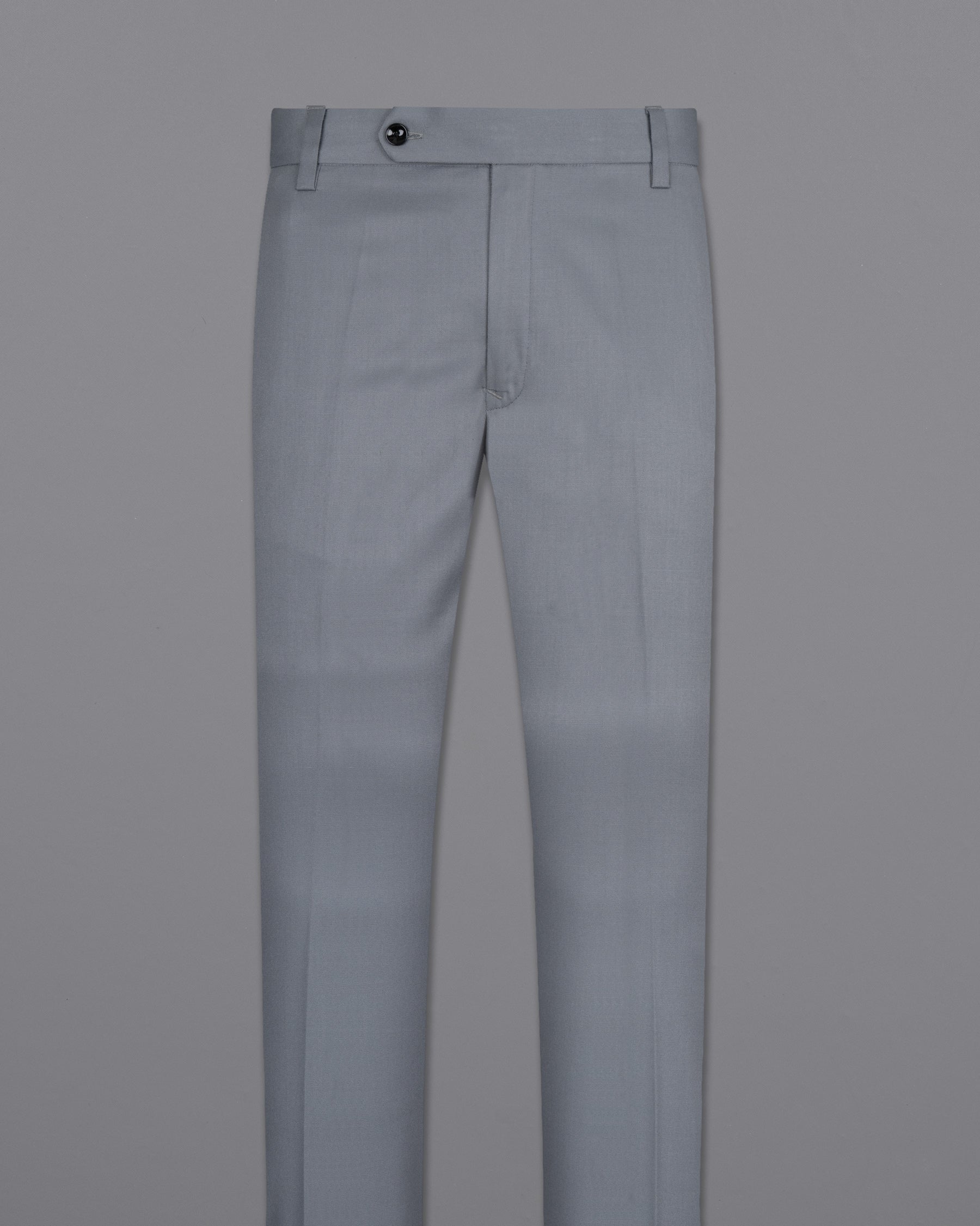 Rolling Stone Grey Wool Rich Pant