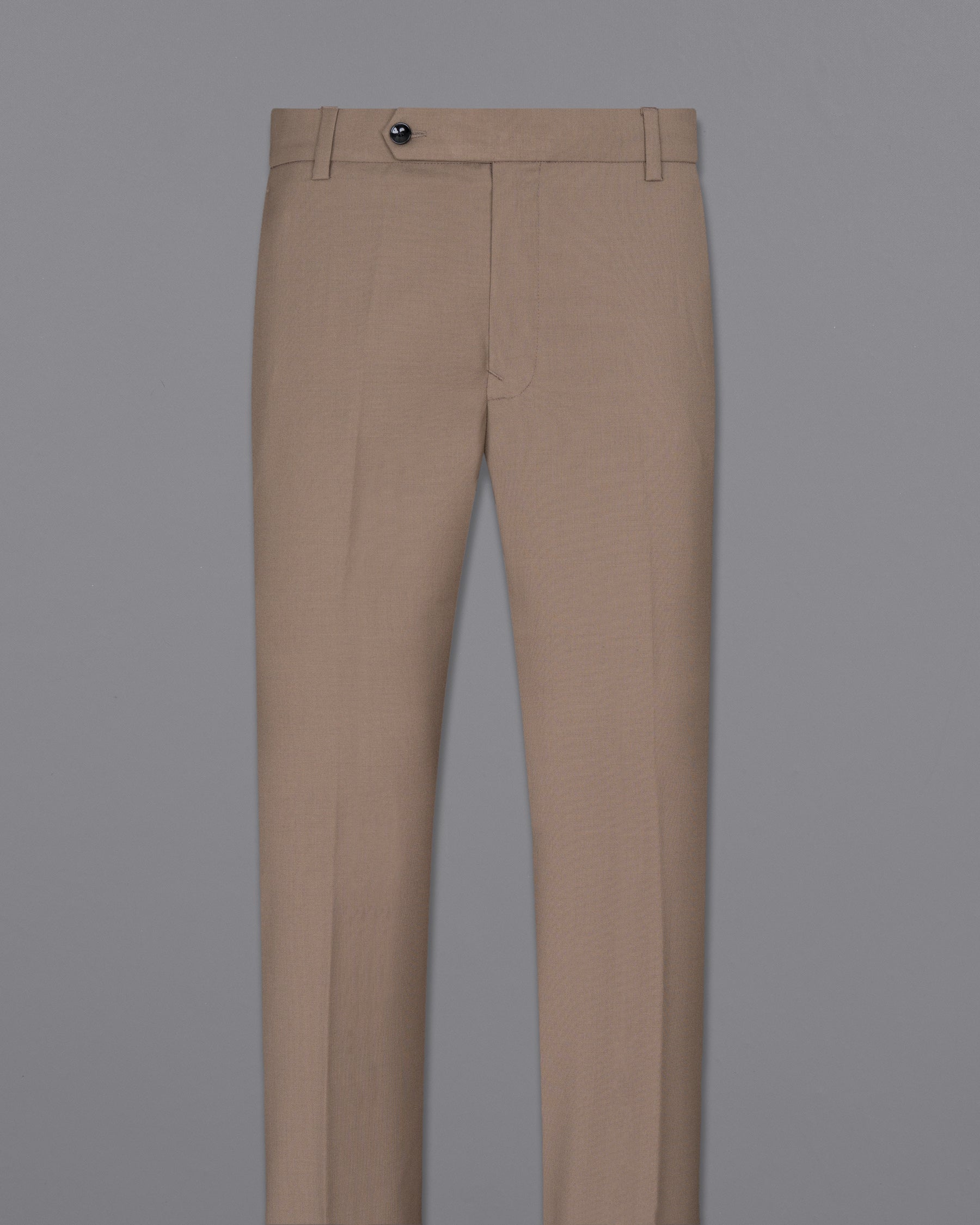 Sand Dune Brown Wool Rich Pant