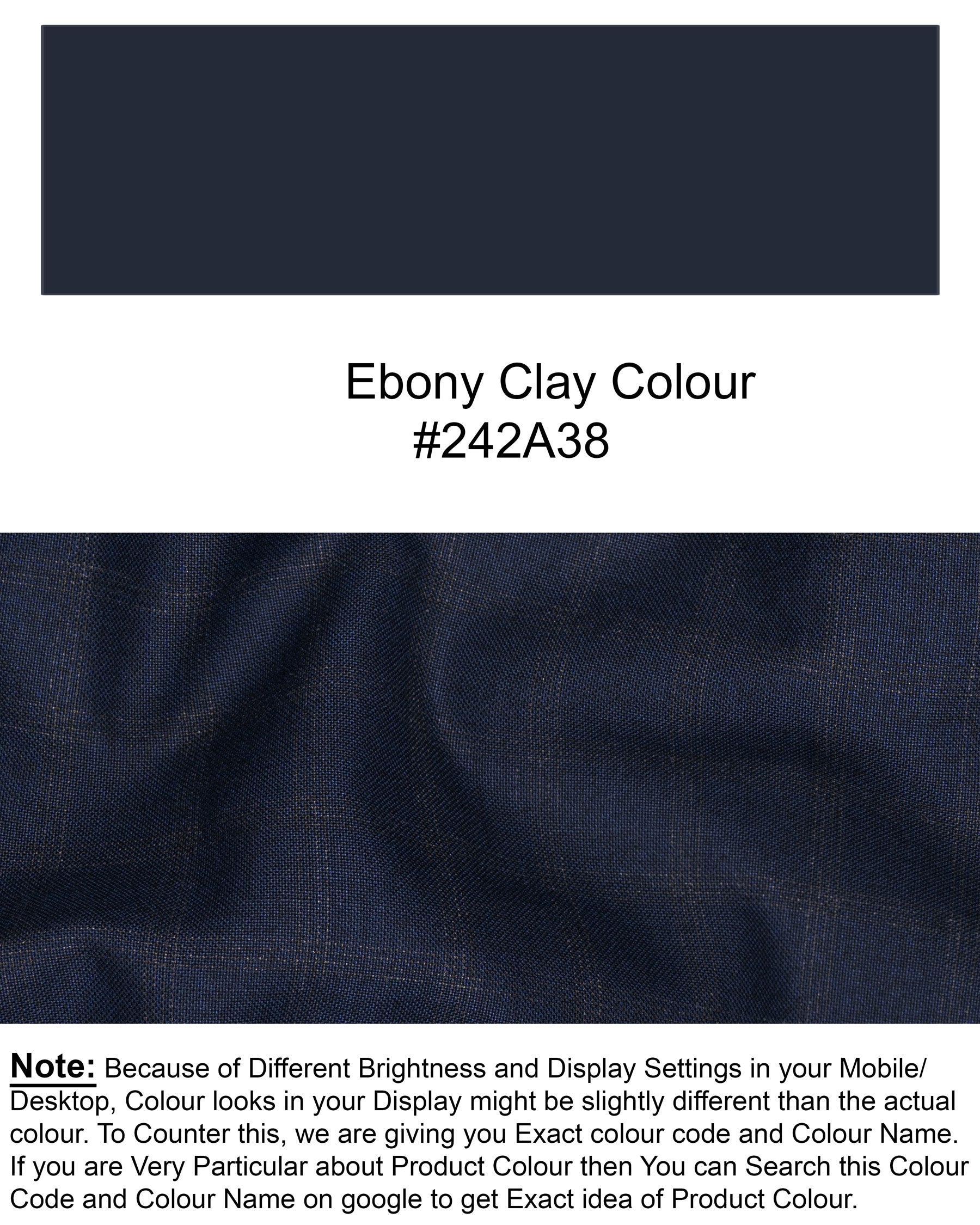 Ebony Clay Windowpane Wool Rich Pant T1471-28, T1471-30, T1471-32, T1471-34, T1471-36, T1471-38, T1471-40, T1471-42, T1471-44