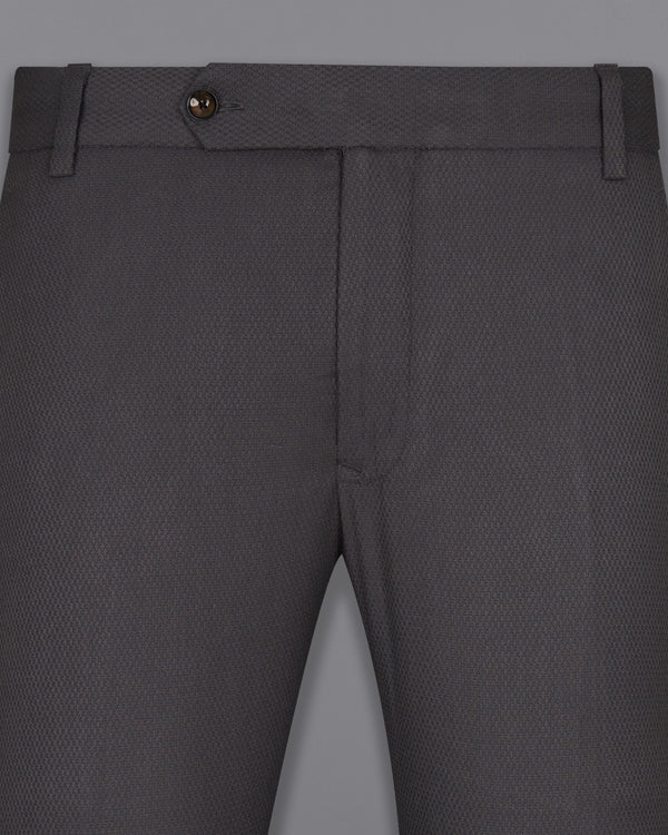 Dune Grey Wool Rich Pant T1482-28, T1482-30, T1482-32, T1482-34, T1482-36, T1482-38, T1482-40, T1482-42, T1482-44