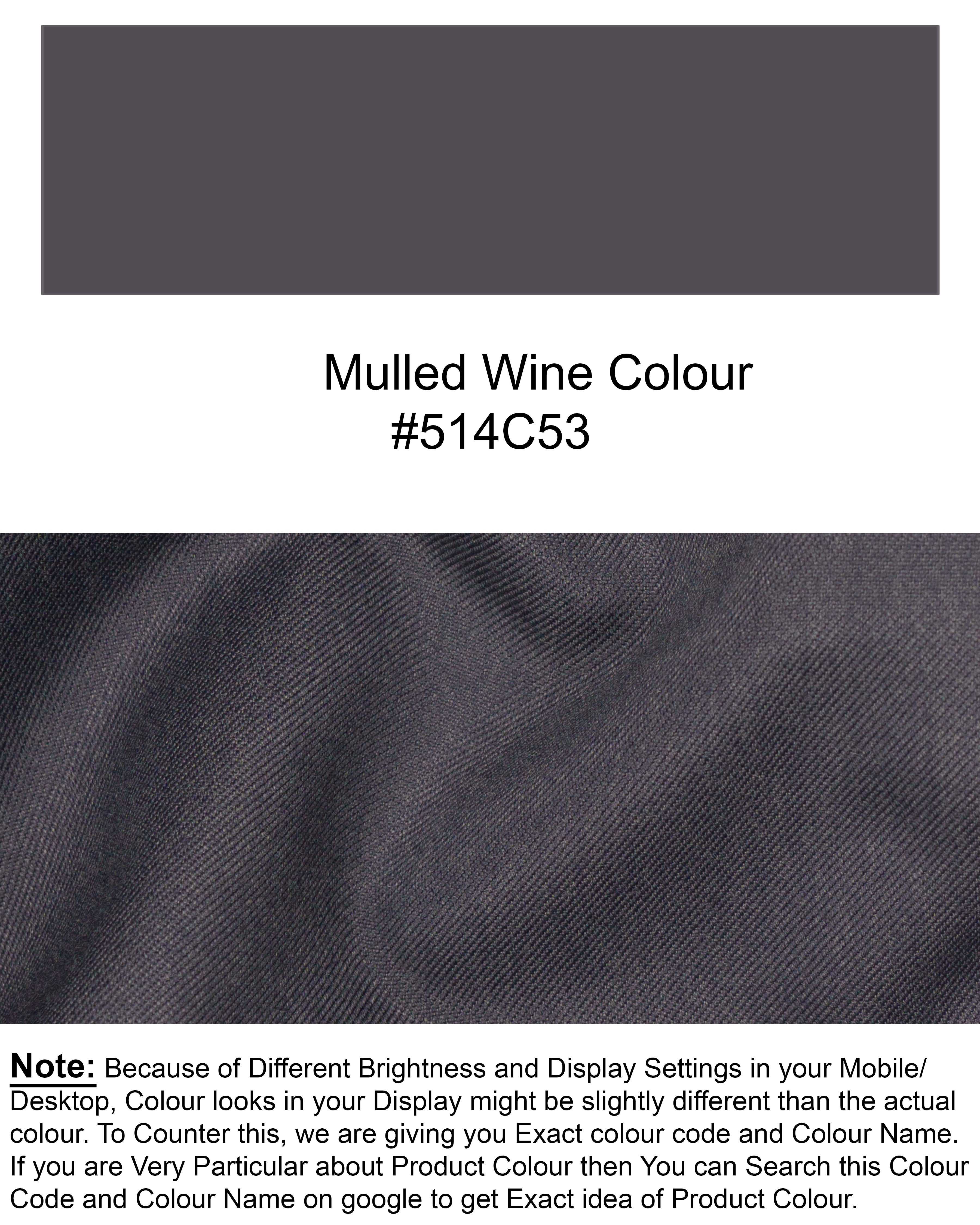 Mulled Grey Wool Rich Pant T1493-28, T1493-30, T1493-32, T1493-34, T1493-36, T1493-38, T1493-40, T1493-42, T1493-44