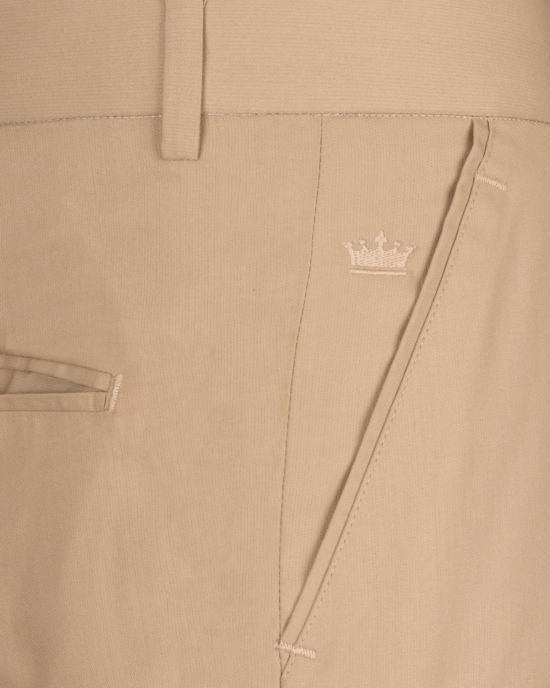 Cashmere Brown Wool Rich Pant T1503-28, T1503-30, T1503-32, T1503-34, T1503-36, T1503-38, T1503-40, T1503-42, T1503-44