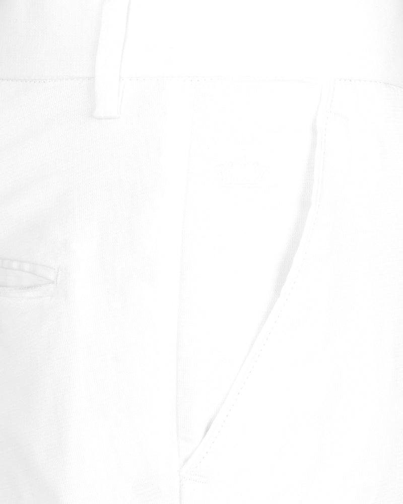 Bright white  Premium Cotton  Pant