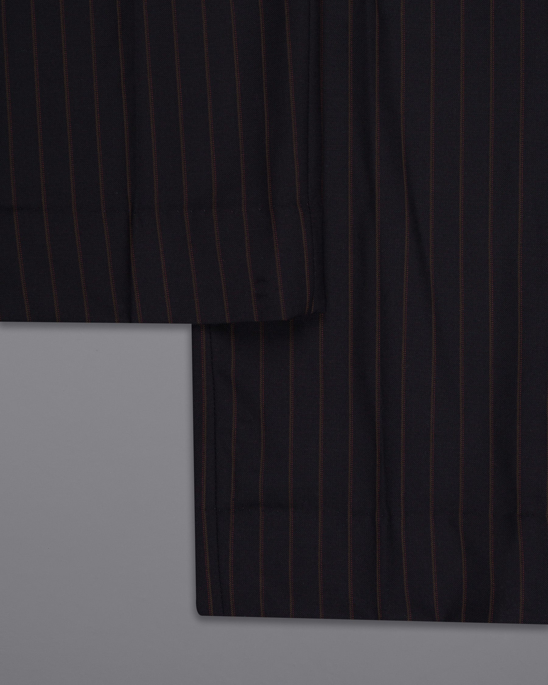 Jade Black Striped Wool Rich Pant T1534-28, T1534-30, T1534-32, T1534-34, T1534-36, T1534-38, T1534-40, T1534-42, T1534-44