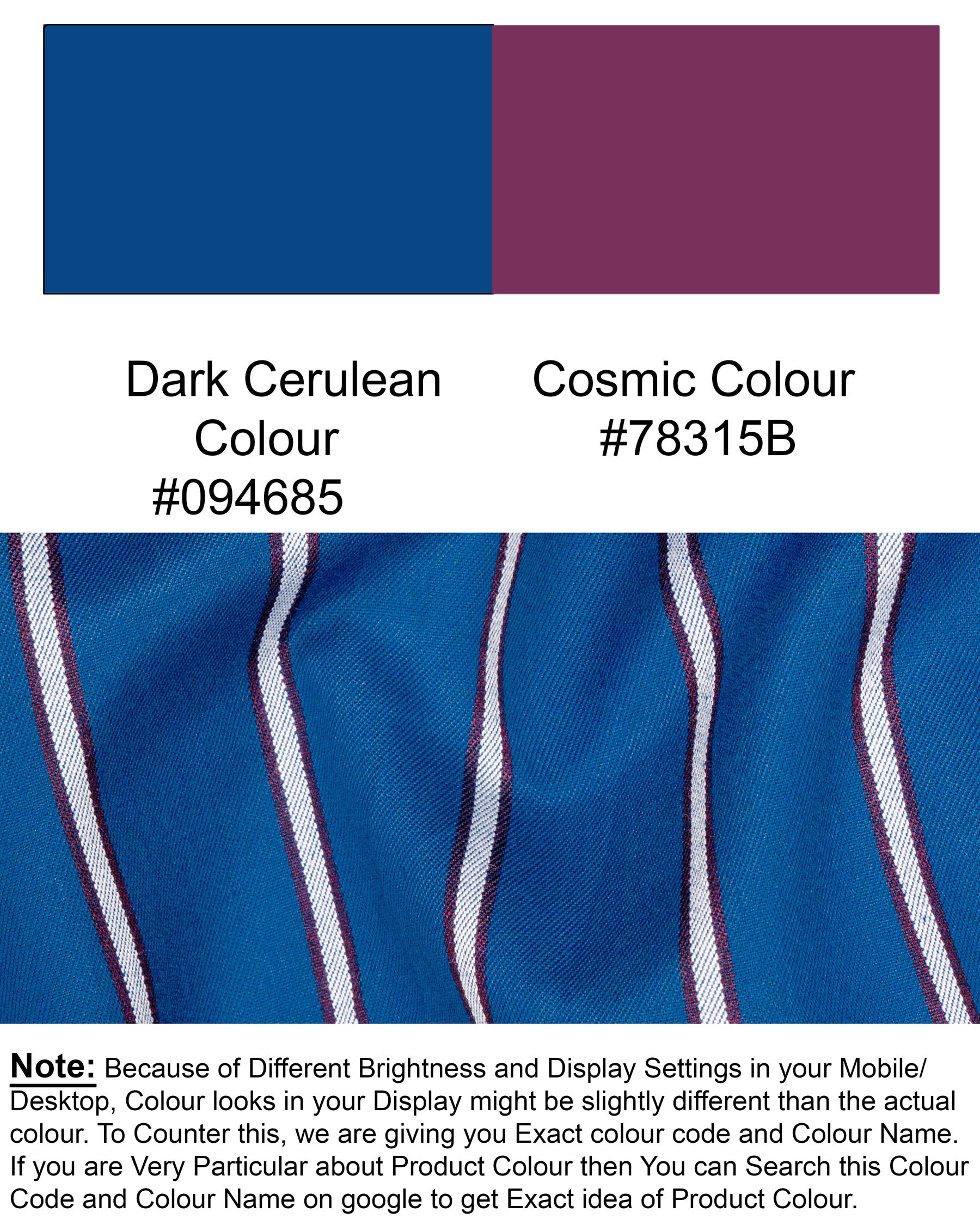 Cerulean Blue Striped Woolrich Pant T1555-28, T1555-30, T1555-32, T1555-34, T1555-36, T1555-38, T1555-40, T1555-42, T1555-44