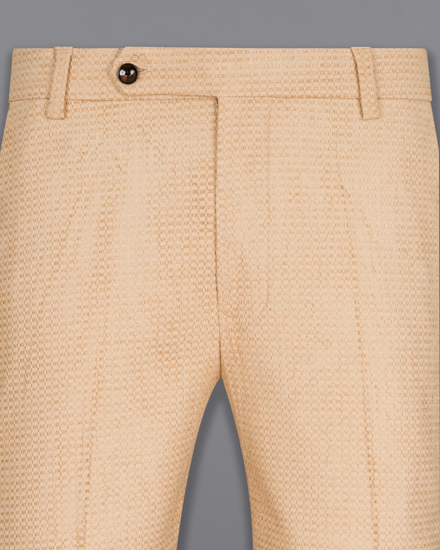 Cream Velvet Textured Premium Cotton Pant T1568-28, T1568-30, T1568-32, T1568-34, T1568-36, T1568-38, T1568-40, T1568-42, T1568-44