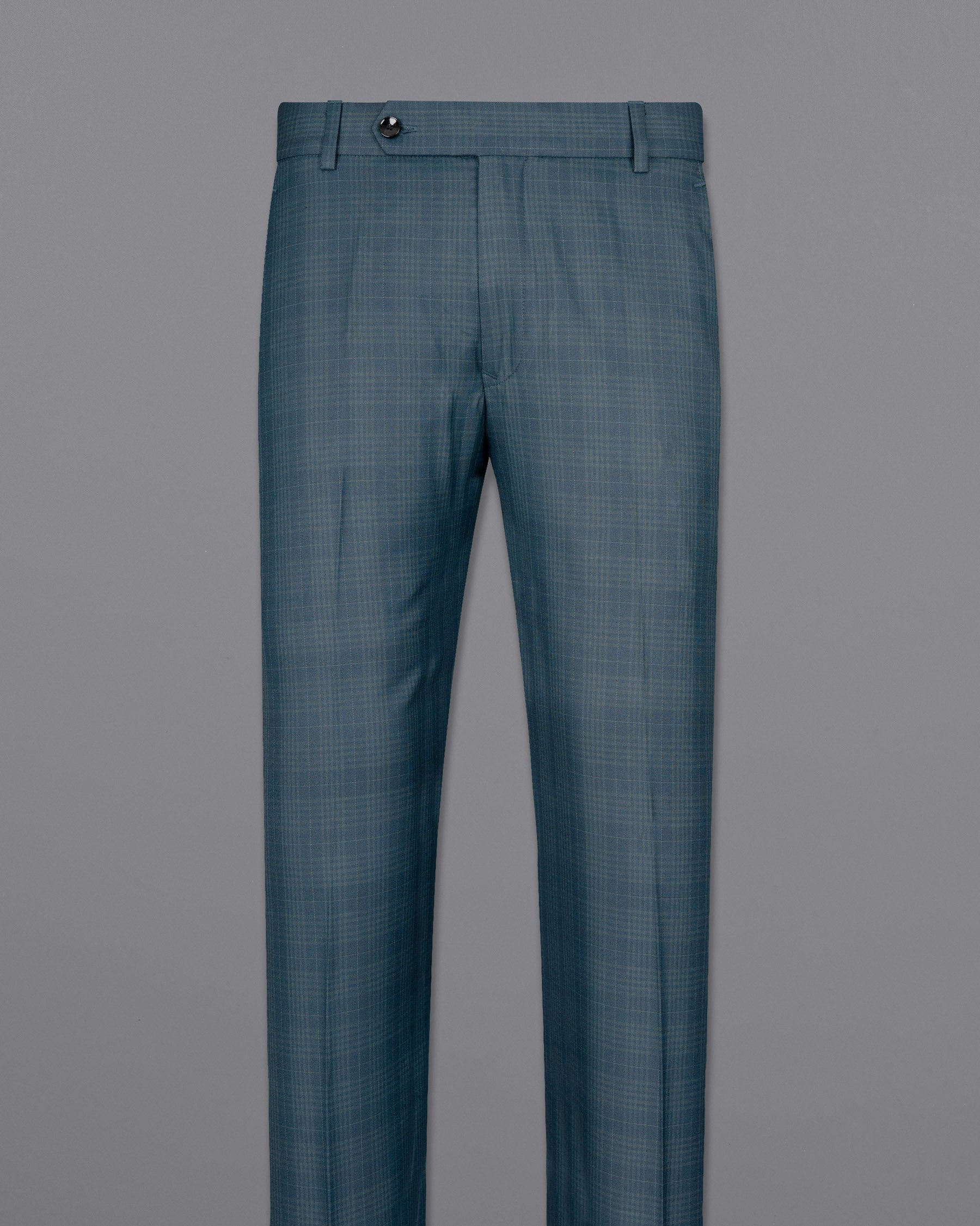 Blue Bayoux Checkered Wool Rich Pant T1588-28, T1588-30, T1588-32, T1588-34, T1588-36, T1588-38, T1588-40, T1588-42, T1588-44