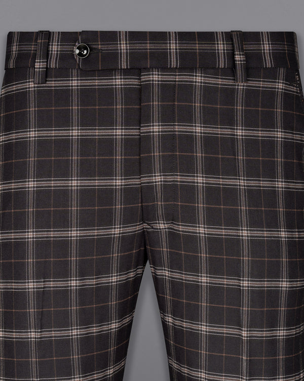 Mind Shaft Black Plaid Woolrich Pant T1620-28, T1620-30, T1620-32, T1620-34, T1620-36, T1620-38, T1620-40, T1620-42, T1620-44