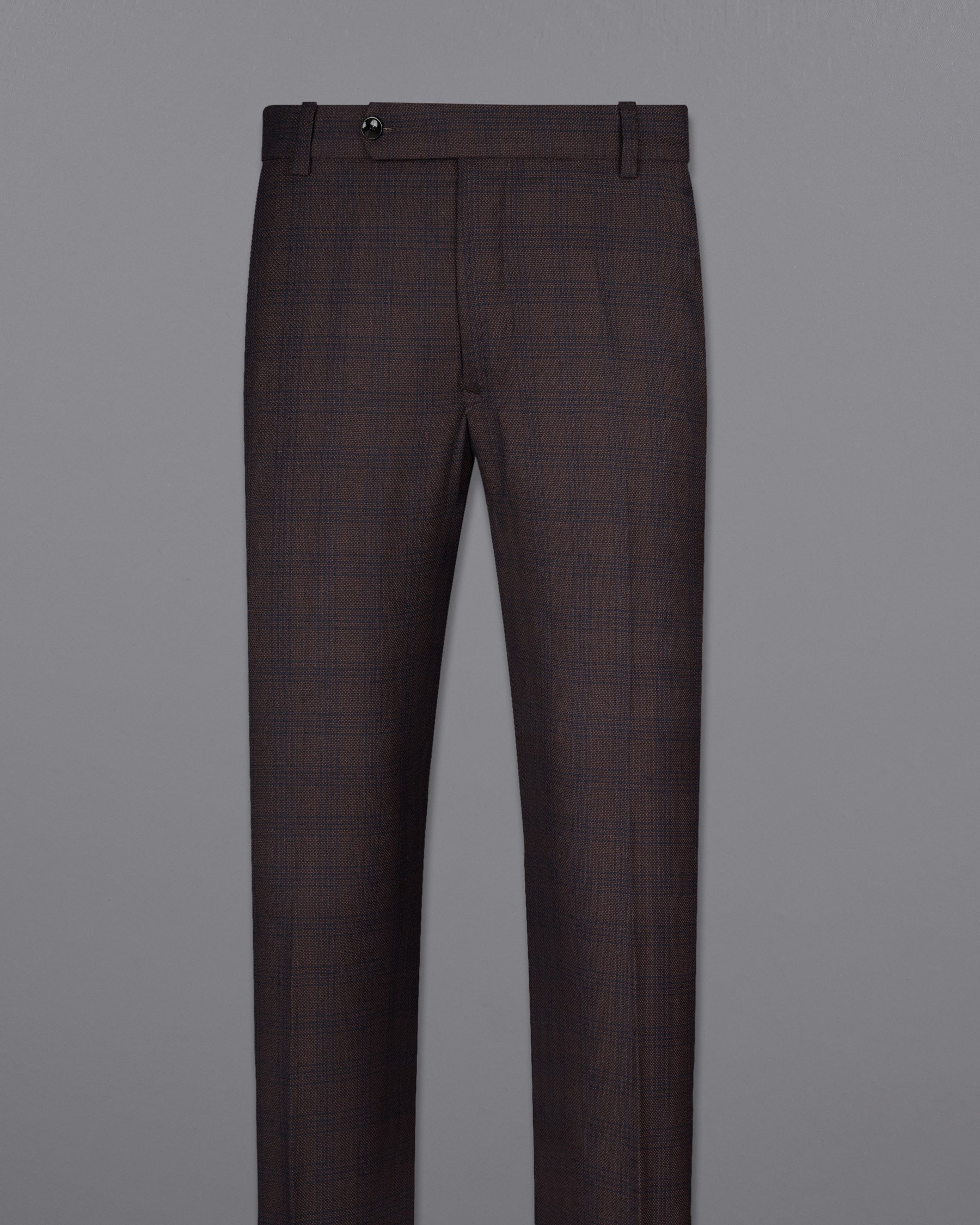 Thunder Brown Subtle Checkered Woolrich Pant T1625-28, T1625-30, T1625-32, T1625-34, T1625-36, T1625-38, T1625-40, T1625-42, T1625-44