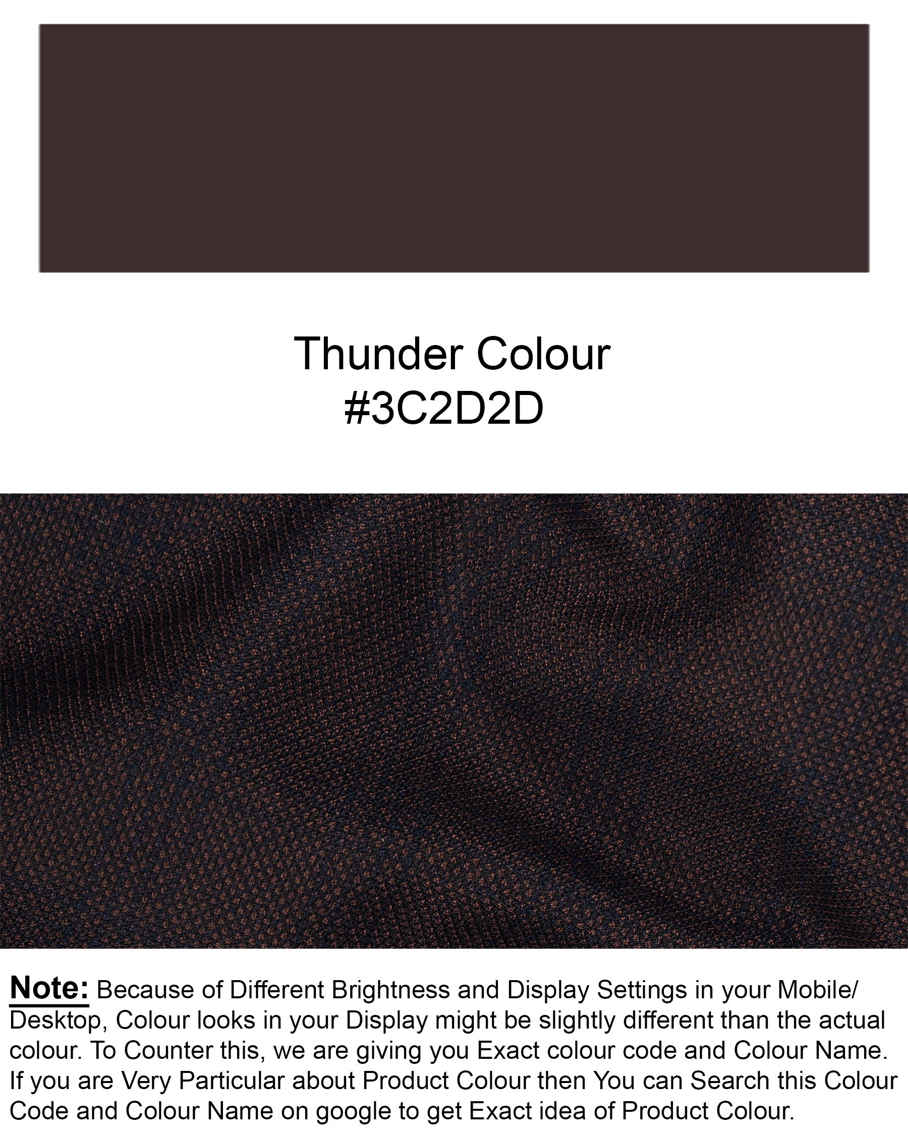 Thunder Brown Subtle Checkered Woolrich Pant T1625-28, T1625-30, T1625-32, T1625-34, T1625-36, T1625-38, T1625-40, T1625-42, T1625-44