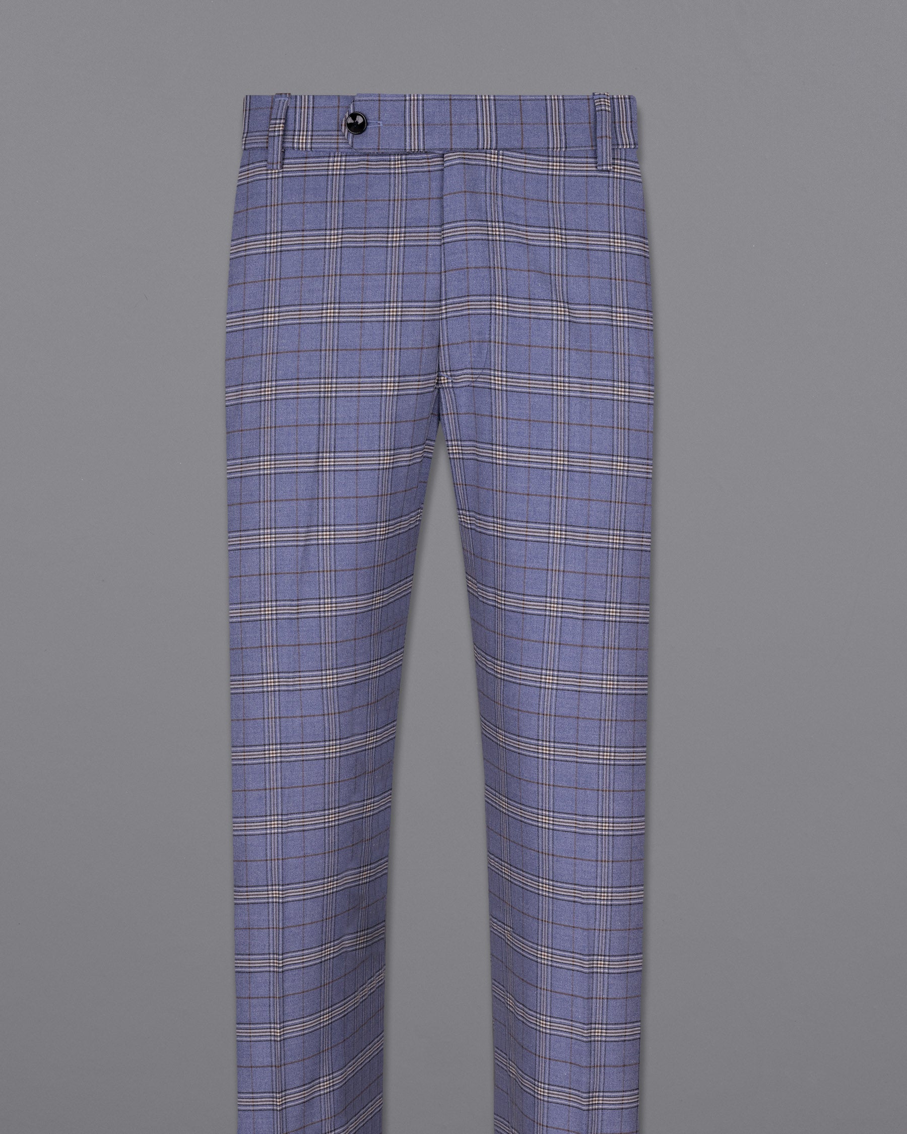 Logan Blue Super fine Plaid Woolrich Pant T1633-28, T1633-30, T1633-32, T1633-34, T1633-36, T1633-38, T1633-40, T1633-42, T1633-44