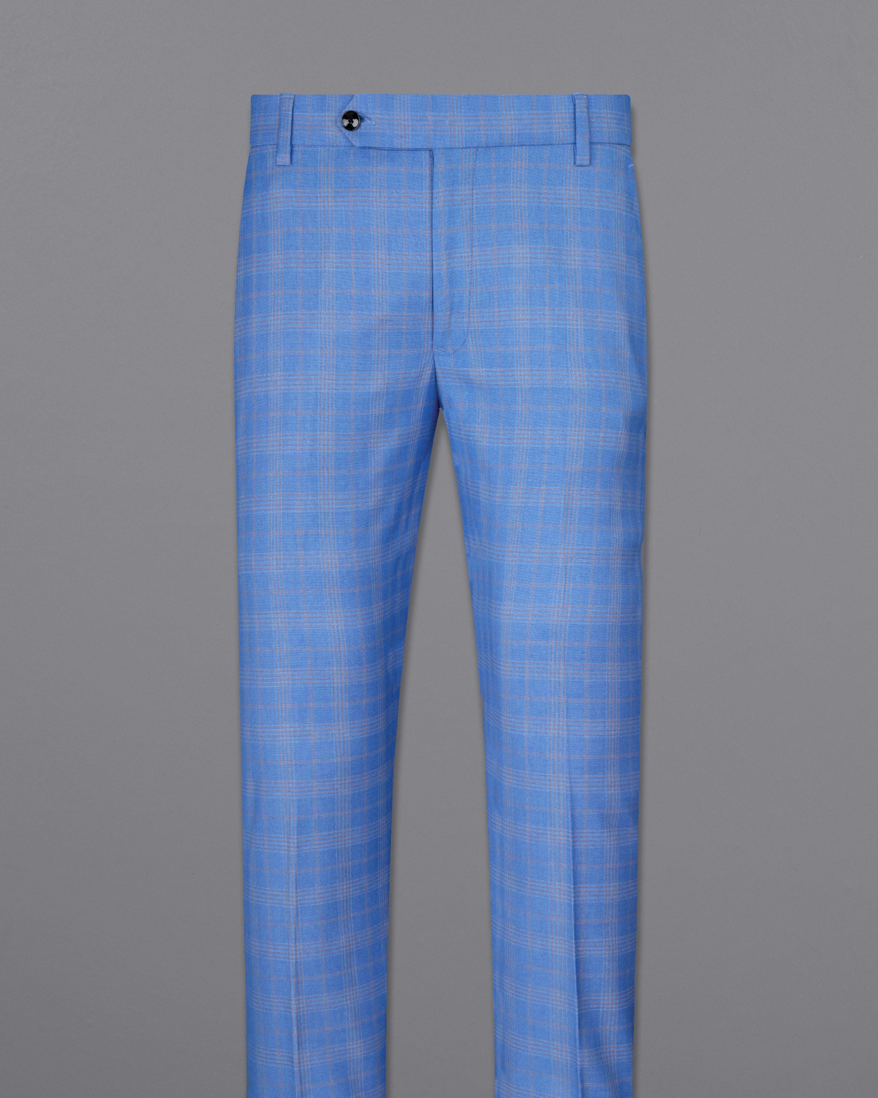 Jordy Blue Super fine Plaid Woolrich Pant