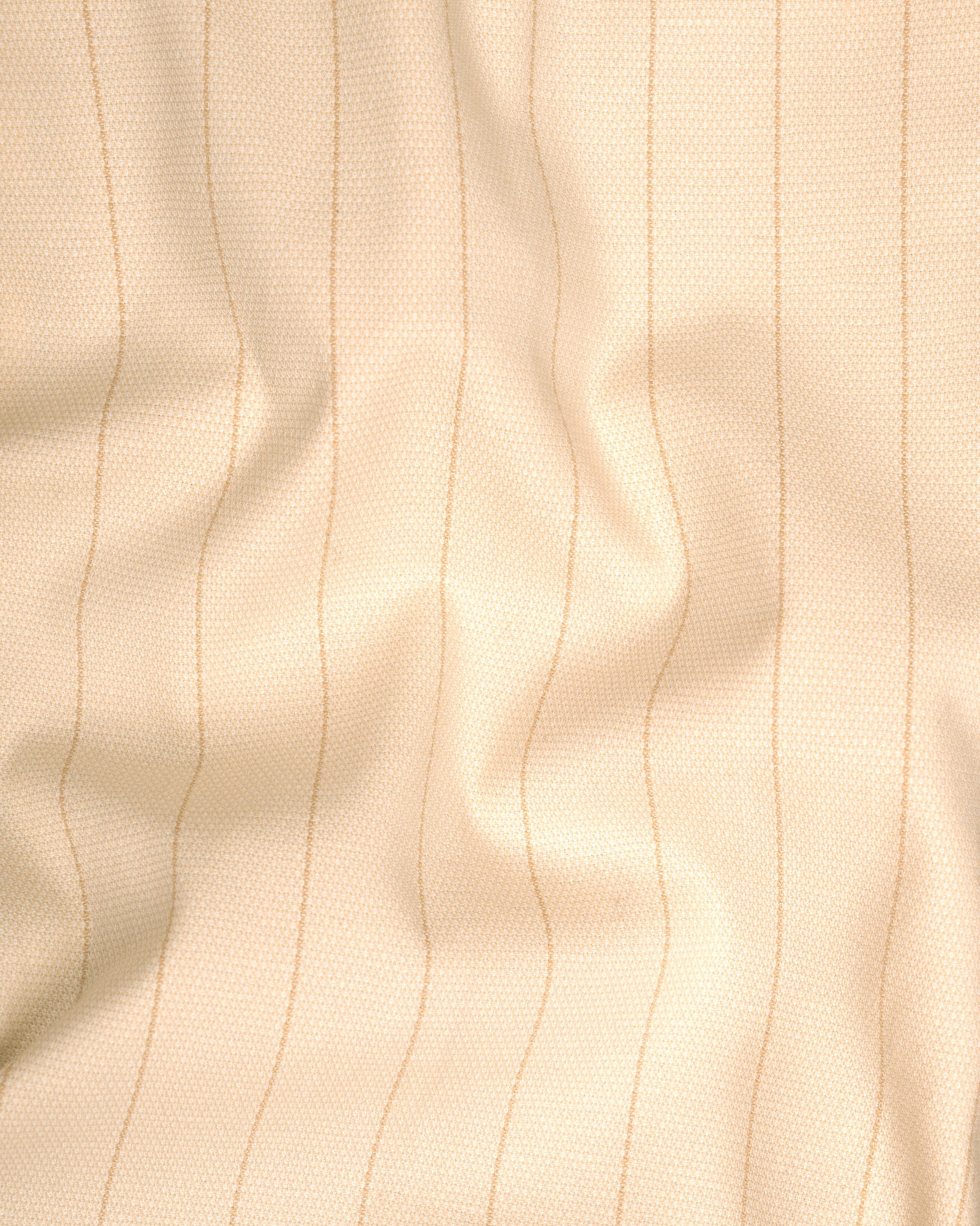 Light Apricot Striped Pant