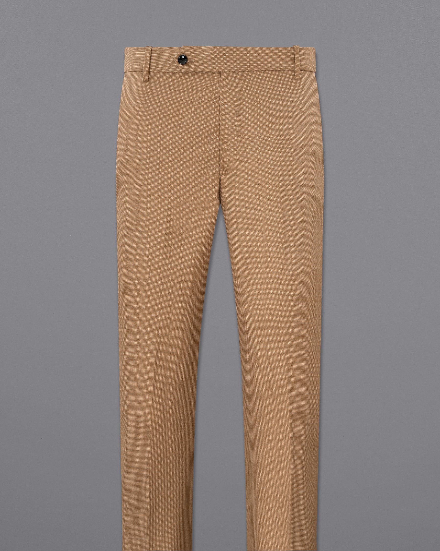 Brownish Dobby Textured Pant