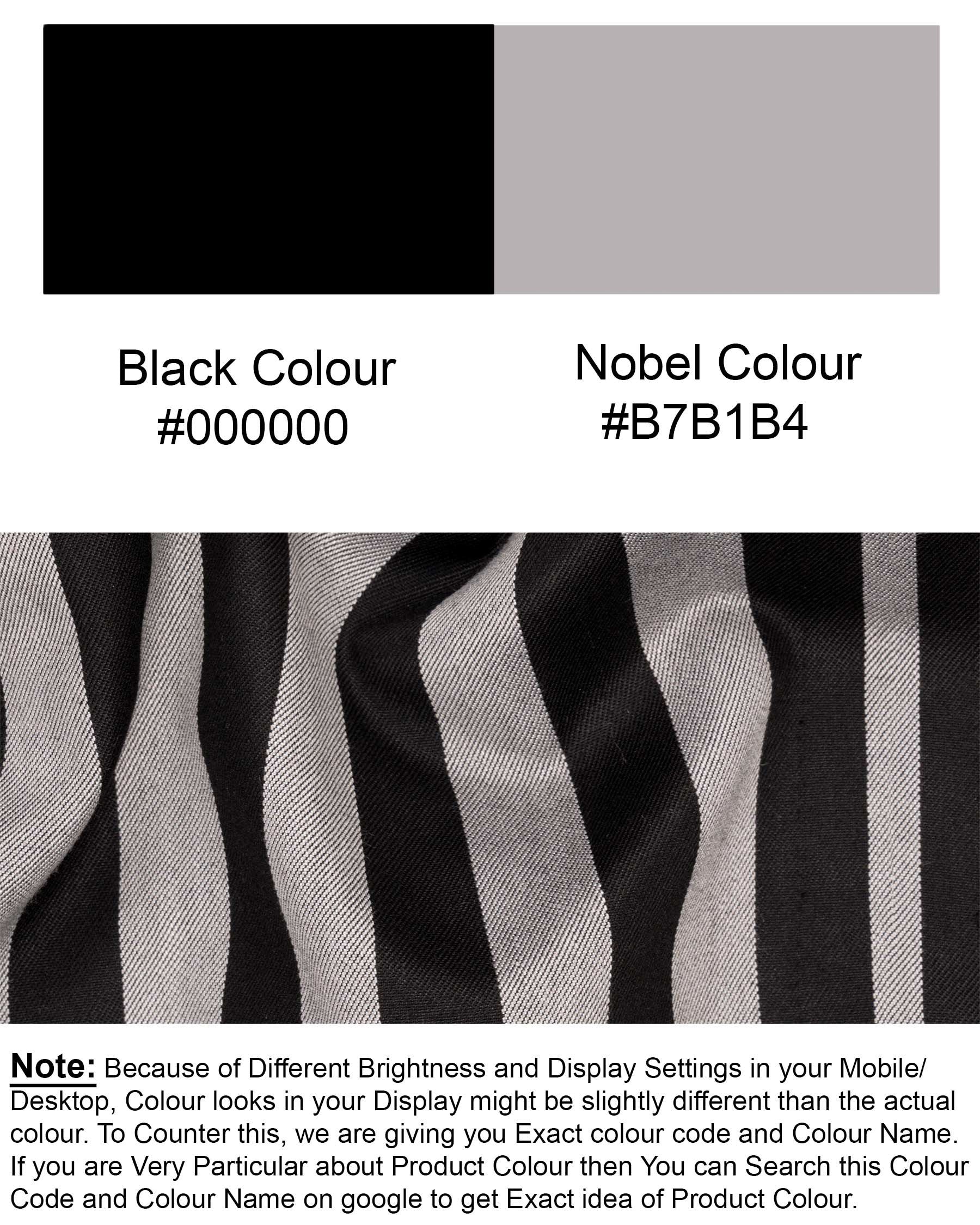 Nobel Grey with Black Striped Pant  T1781-28, T1781-30, T1781-32, T1781-34, T1781-36, T1781-38, T1781-40, T1781-42, T1781-44