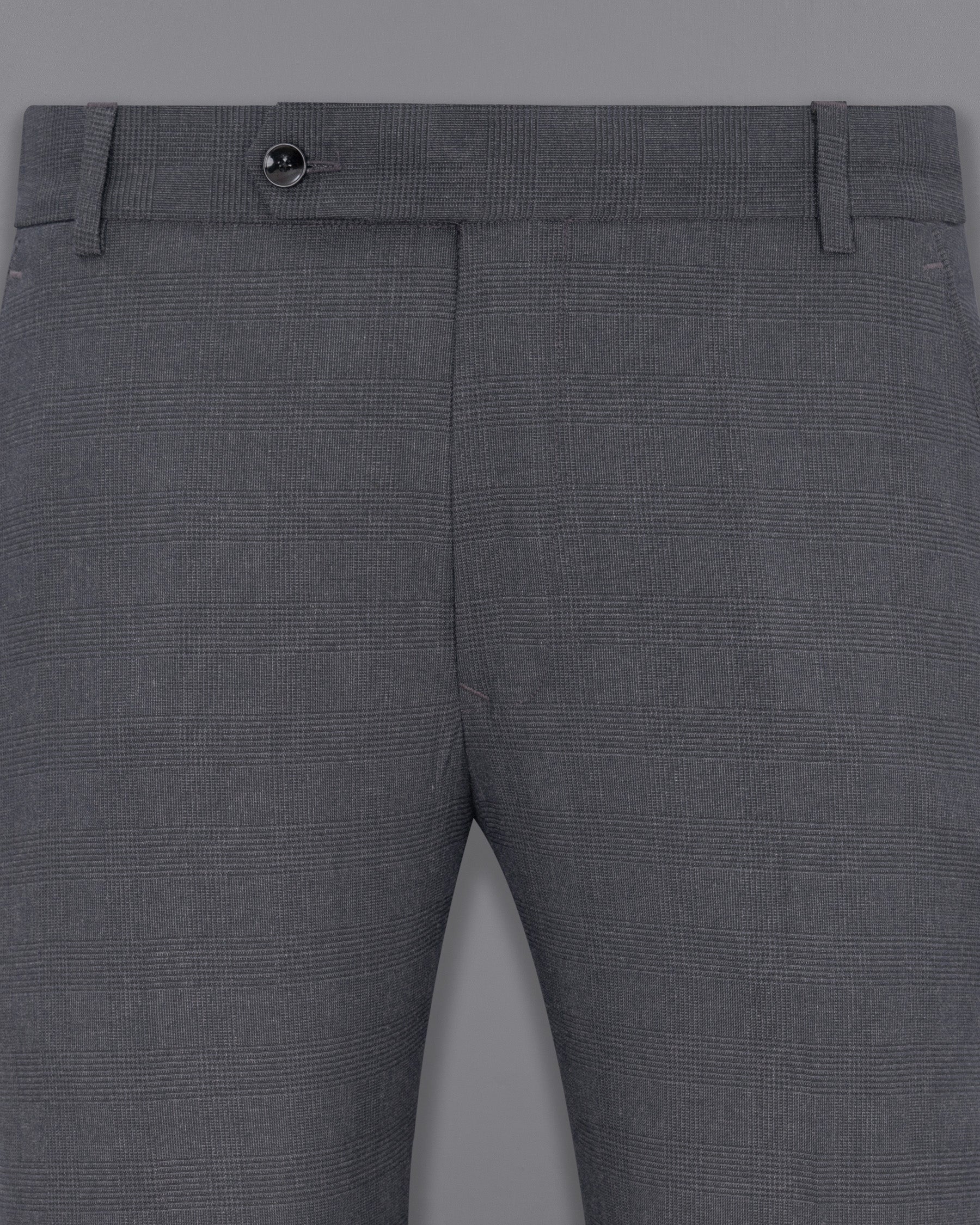 Gravel Gray Plaid Pant T1849-28, T1849-30, T1849-32, T1849-34, T1849-36, T1849-38, T1849-40, T1849-42, T1849-44