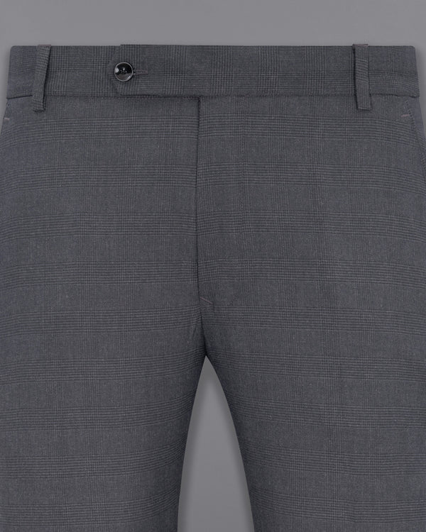 Gravel Gray Plaid Pant T1849-28, T1849-30, T1849-32, T1849-34, T1849-36, T1849-38, T1849-40, T1849-42, T1849-44