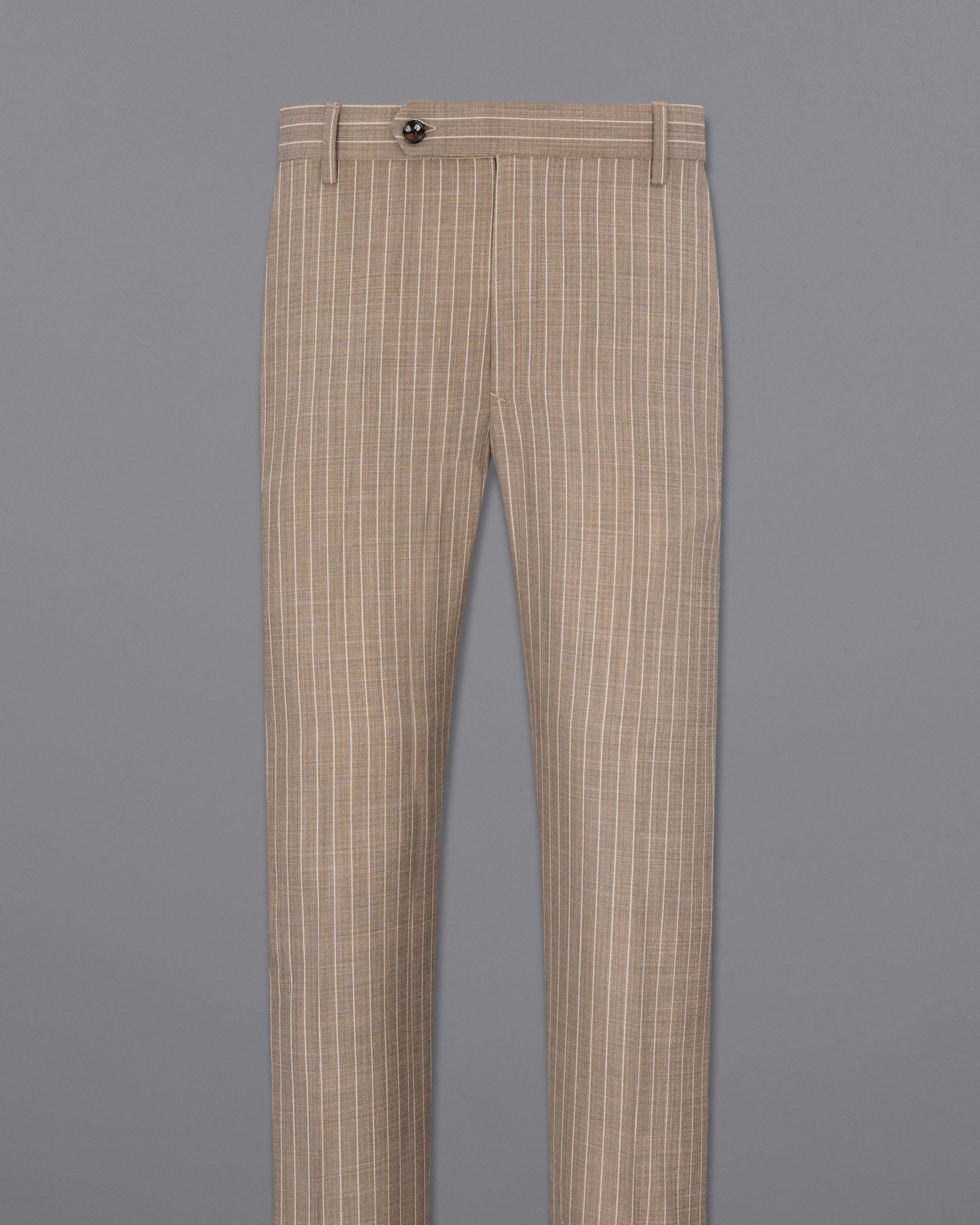 Hemp Brown Striped Pant T1875-28, T1875-30, T1875-32, T1875-34, T1875-36, T1875-38, T1875-40, T1875-42, T1875-44