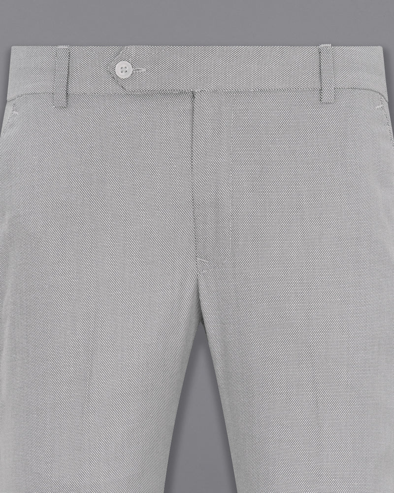 Buy VAN HEUSEN Dark Grey Mens Loose Fit Textured Trousers  Shoppers Stop