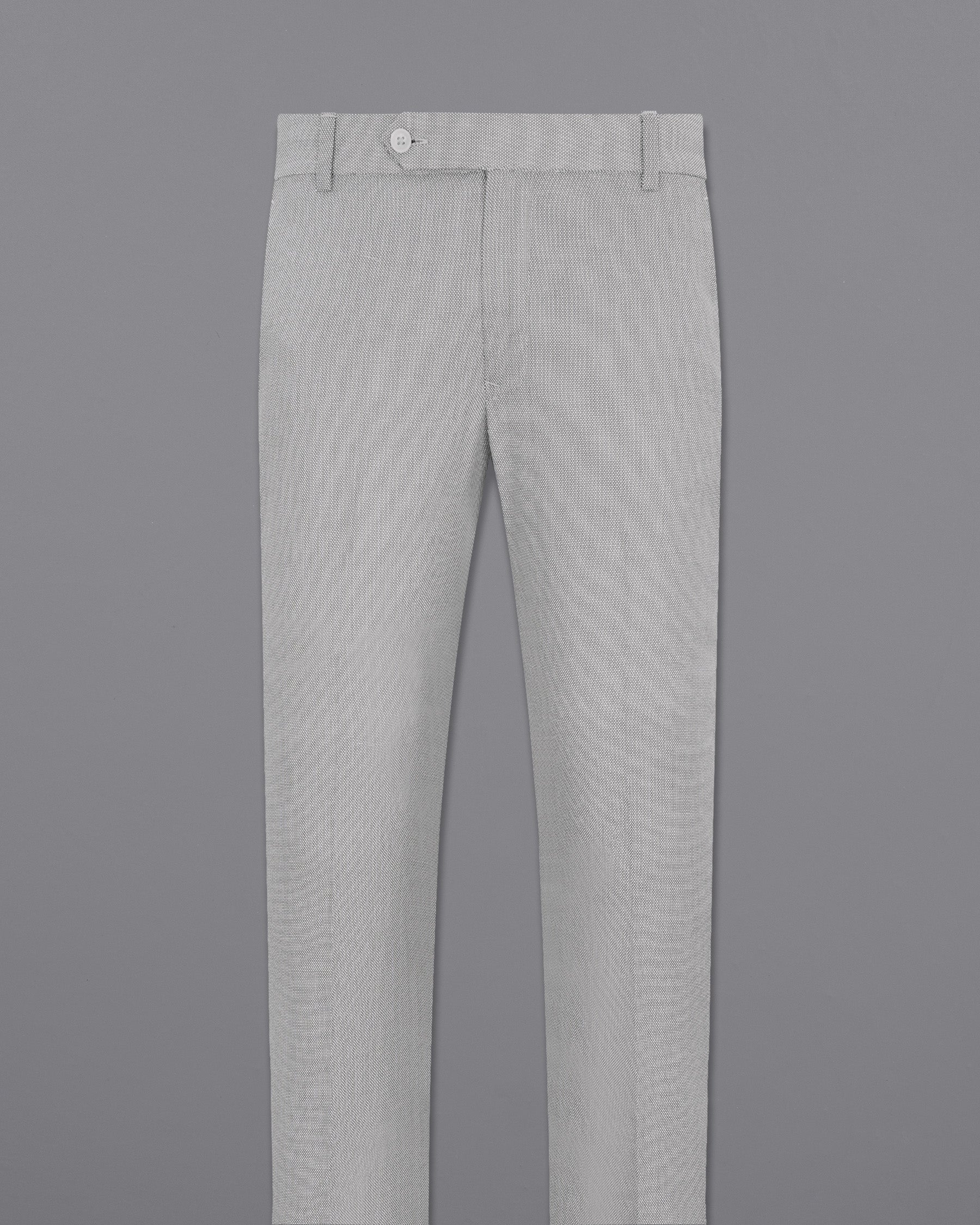 Ghost Grey Textured Pant T1879-28, T1879-30, T1879-32, T1879-34, T1879-36, T1879-38, T1879-40, T1879-42, T1879-44