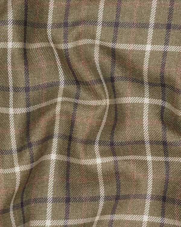 Sandstone Brown Plaid Pant T1886-28, T1886-30, T1886-32, T1886-34, T1886-36, T1886-38, T1886-40, T1886-42, T1886-44