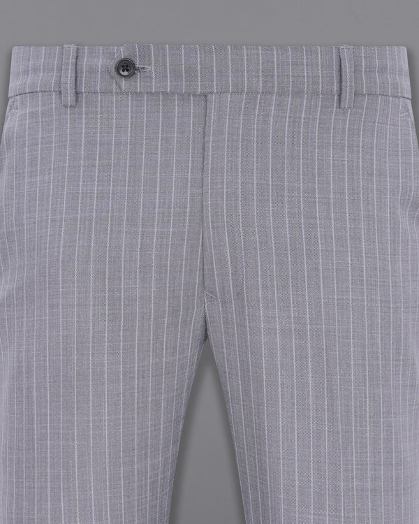 Mobster Grey Striped Pant T1905-28, T1905-30, T1905-32, T1905-34, T1905-36, T1905-38, T1905-40, T1905-42, T1905-44