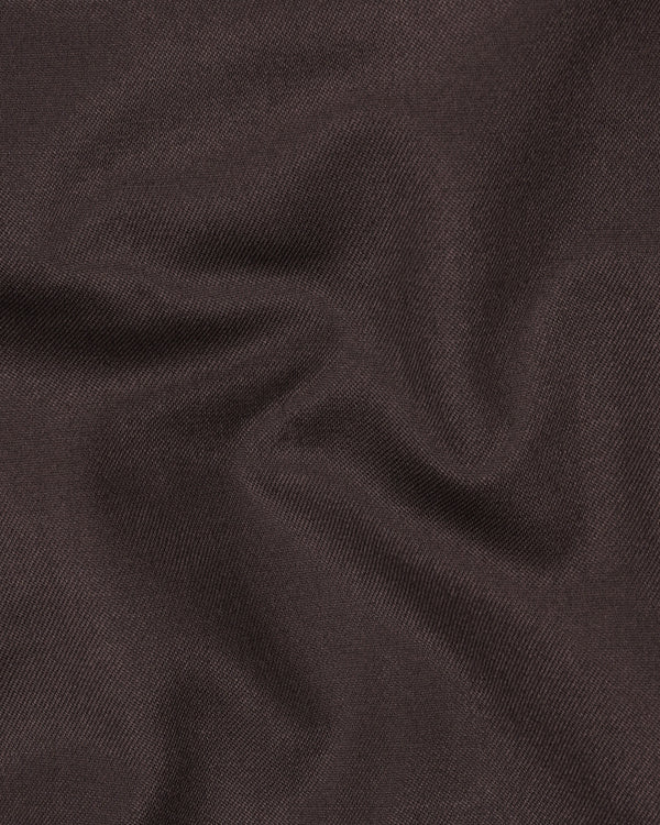 Bistre Brown Solid Pant T1910-28, T1910-30, T1910-32, T1910-34, T1910-36, T1910-38, T1910-40, T1910-42, T1910-44