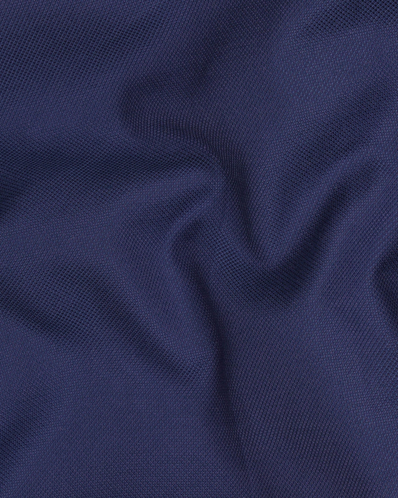 Martinique Blue Textured Pant T1990-28, T1990-30, T1990-32, T1990-34, T1990-36, T1990-38, T1990-40, T1990-42, T1990-44