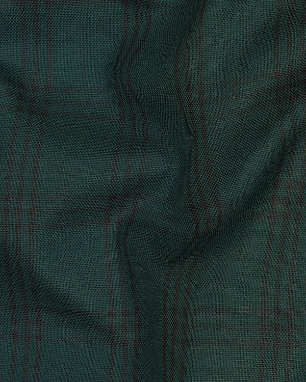 Timber Dark Green With Black Plaid Pant T1996-28, T1996-30, T1996-32, T1996-34, T1996-36, T1996-38, T1996-40, T1996-42, T1996-44