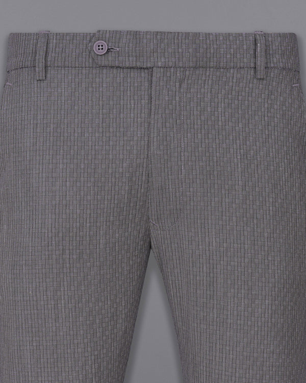 Mobster Gray Textured Pant T2002-28, T2002-30, T2002-32, T2002-34, T2002-36, T2002-38, T2002-40, T2002-42, T2002-44