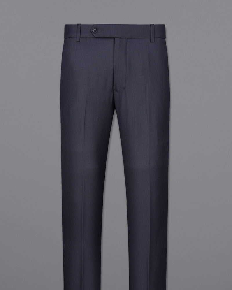 BLEACHED CEDAR NAVY BLUE PANT