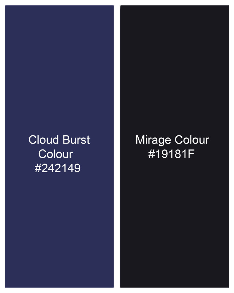 Cloud Burst Blue With Black Plaid Pant T2016-28, T2016-30, T2016-32, T2016-34, T2016-36, T2016-38, T2016-40, T2016-42, T2016-44