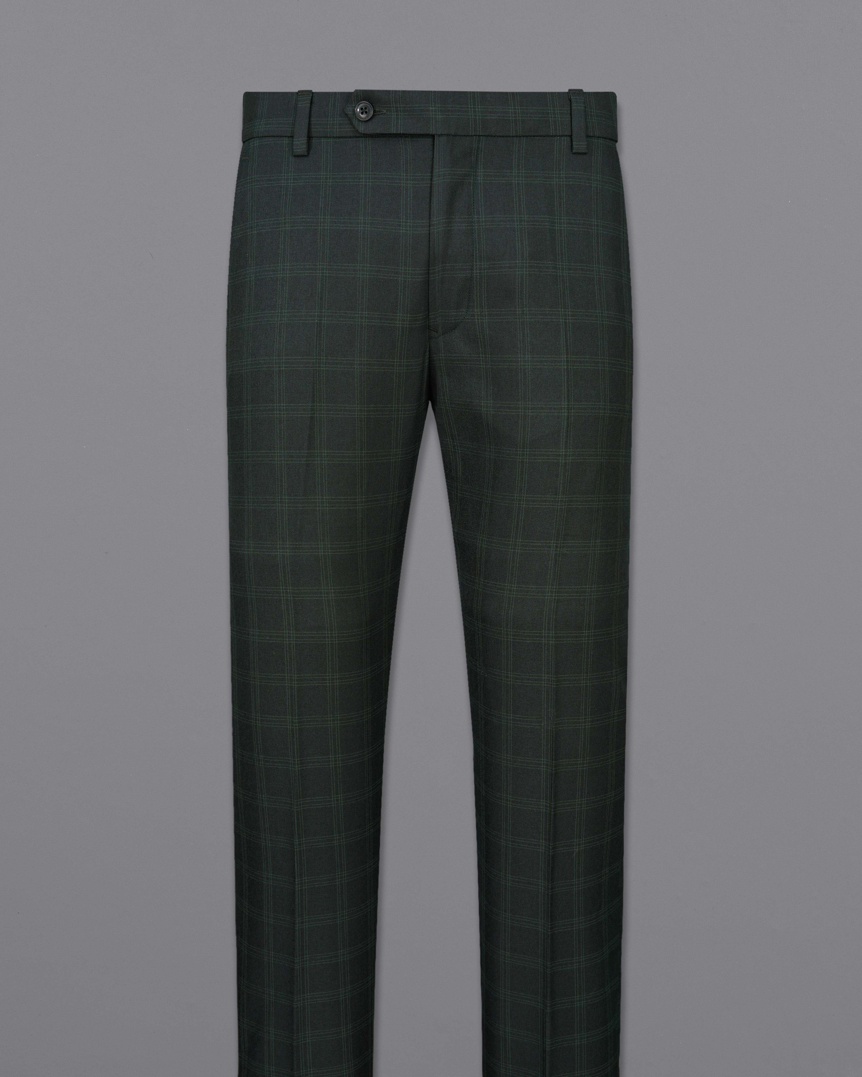 Zeus Green Plaid Pant T2039-28, T2039-30, T2039-32, T2039-34, T2039-36, T2039-38, T2039-40, T2039-42, T2039-44