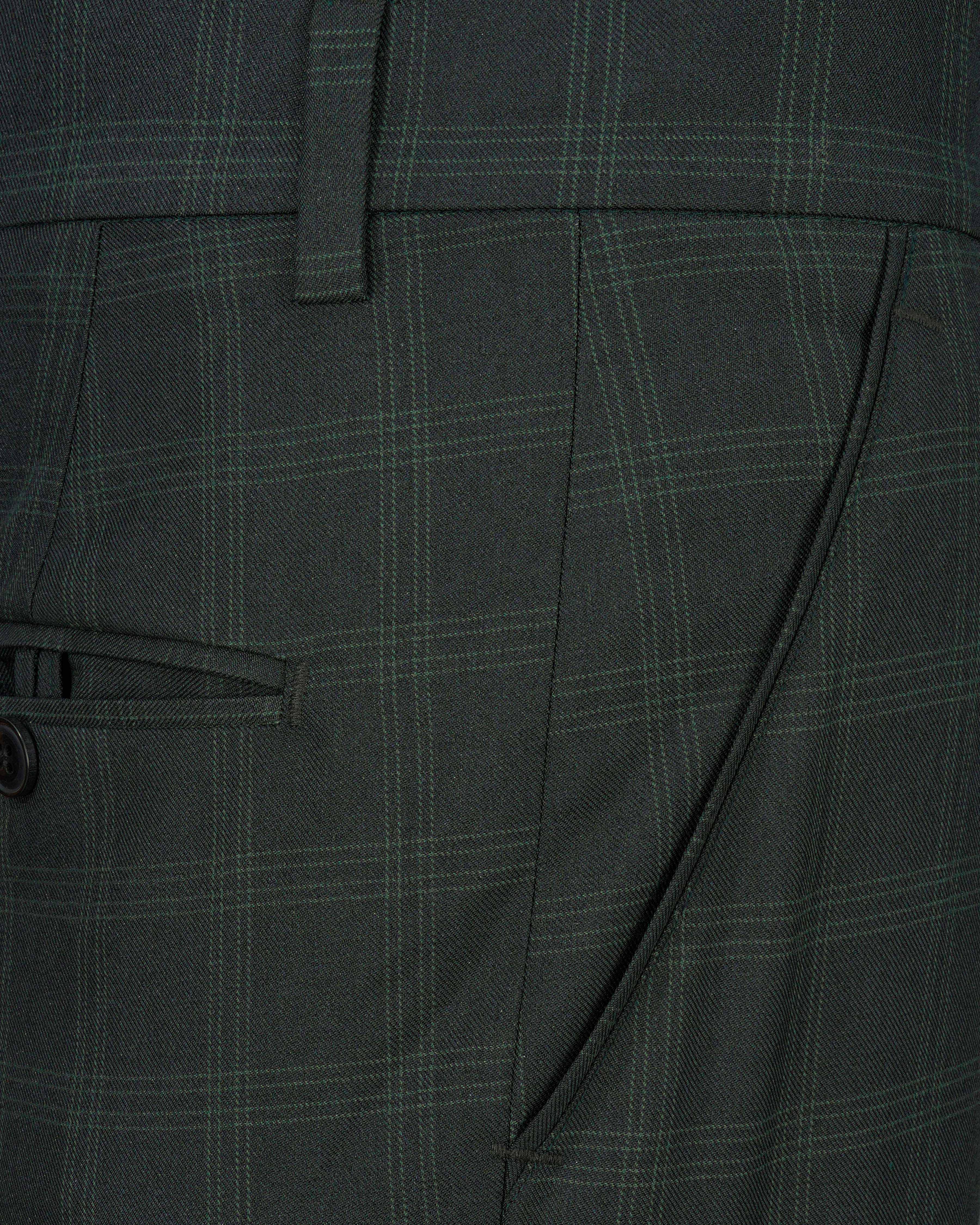 Zeus Green Plaid Pant T2039-28, T2039-30, T2039-32, T2039-34, T2039-36, T2039-38, T2039-40, T2039-42, T2039-44