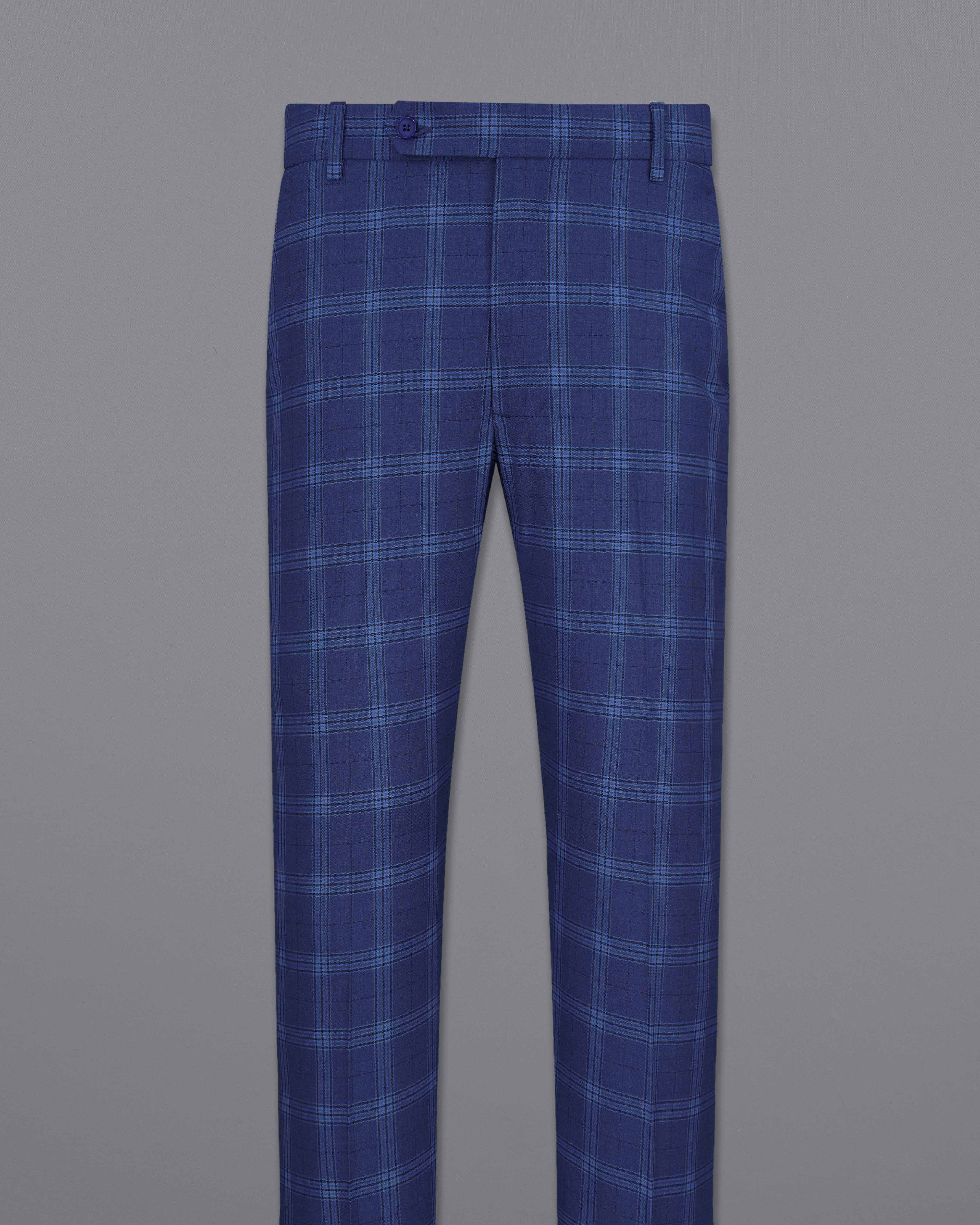 Rhino Blue Plaid Pant T2062-28, T2062-30, T2062-32, T2062-34, T2062-36, T2062-38, T2062-40, T2062-42, T2062-44