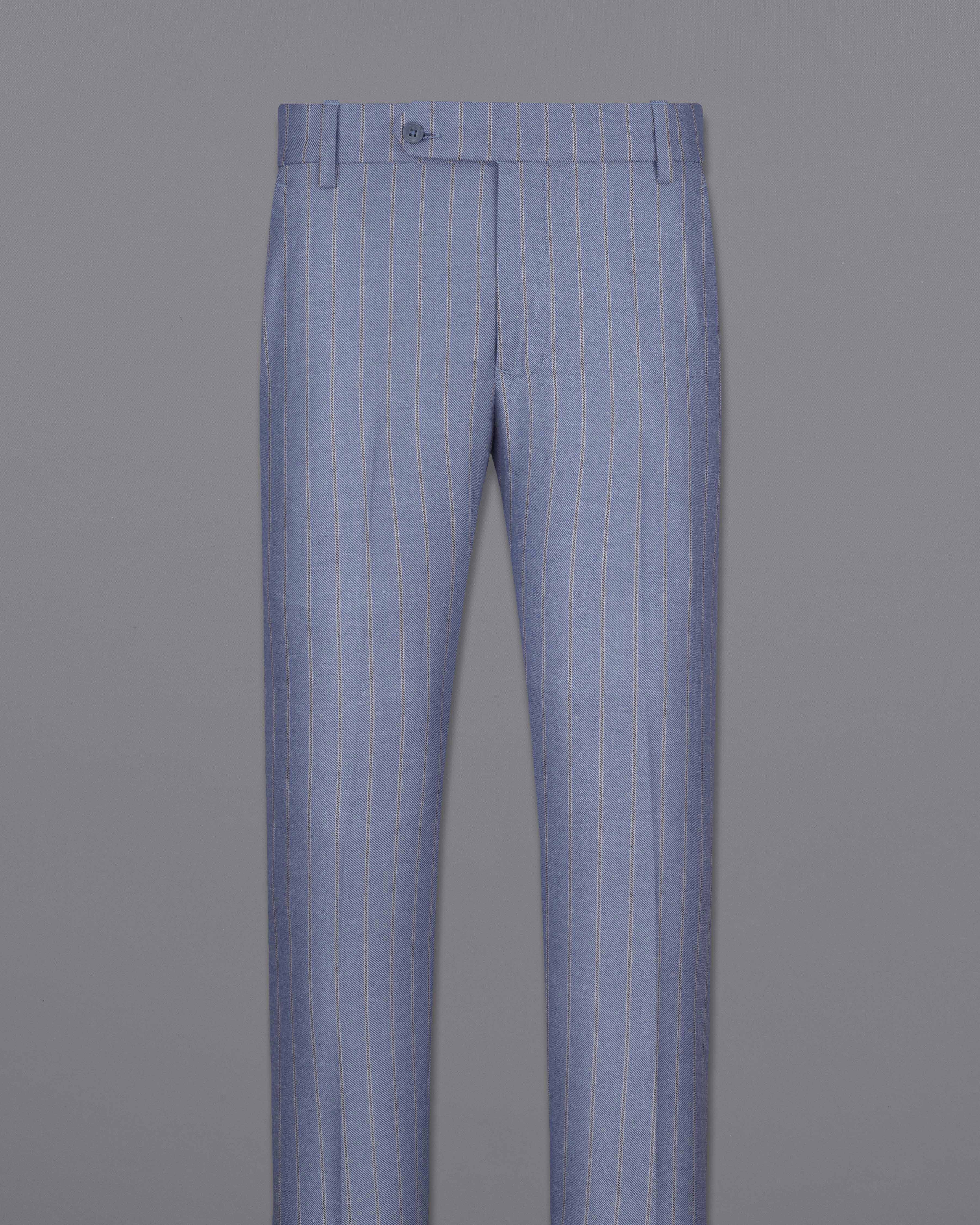 Waterloo Blue Striped Pant T2086-28, T2086-30, T2086-32, T2086-34, T2086-36, T2086-38, T2086-40, T2086-42, T2086-44