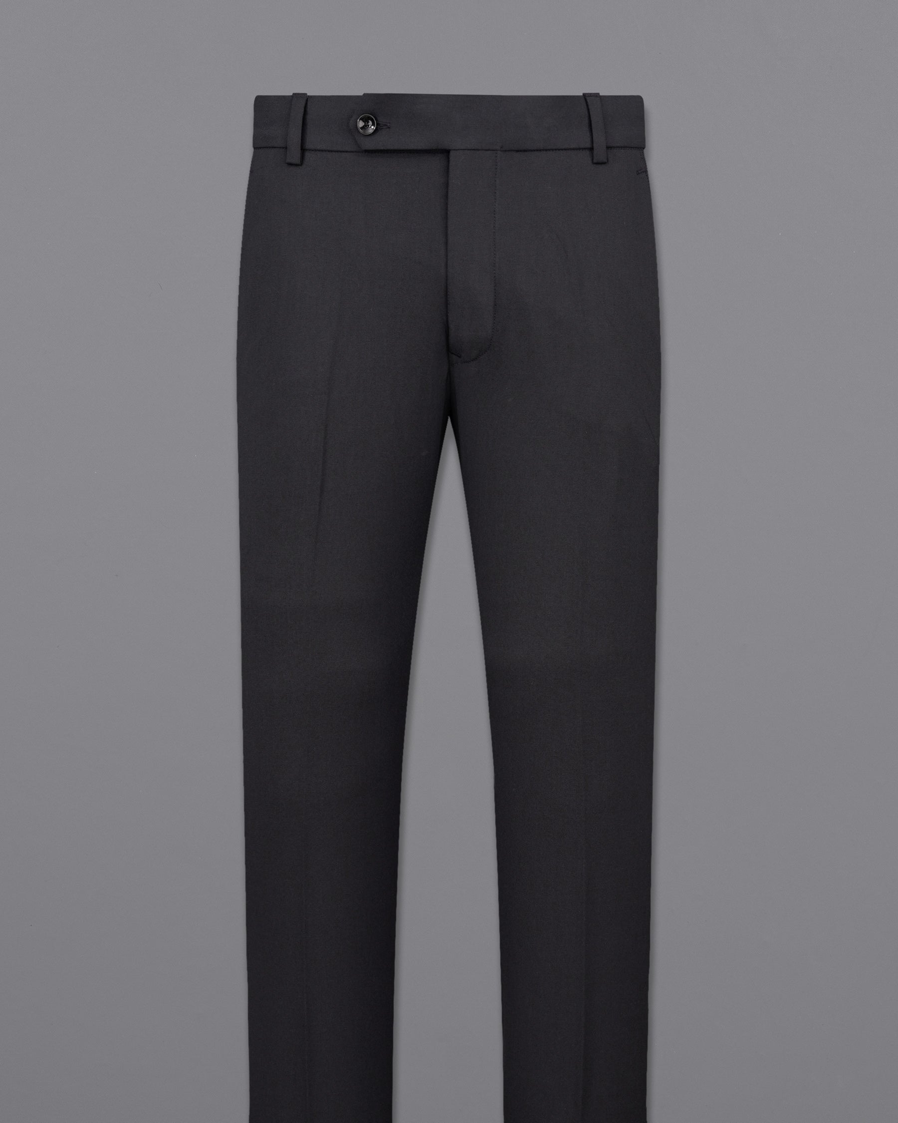 Jaguar Black Textured Pant