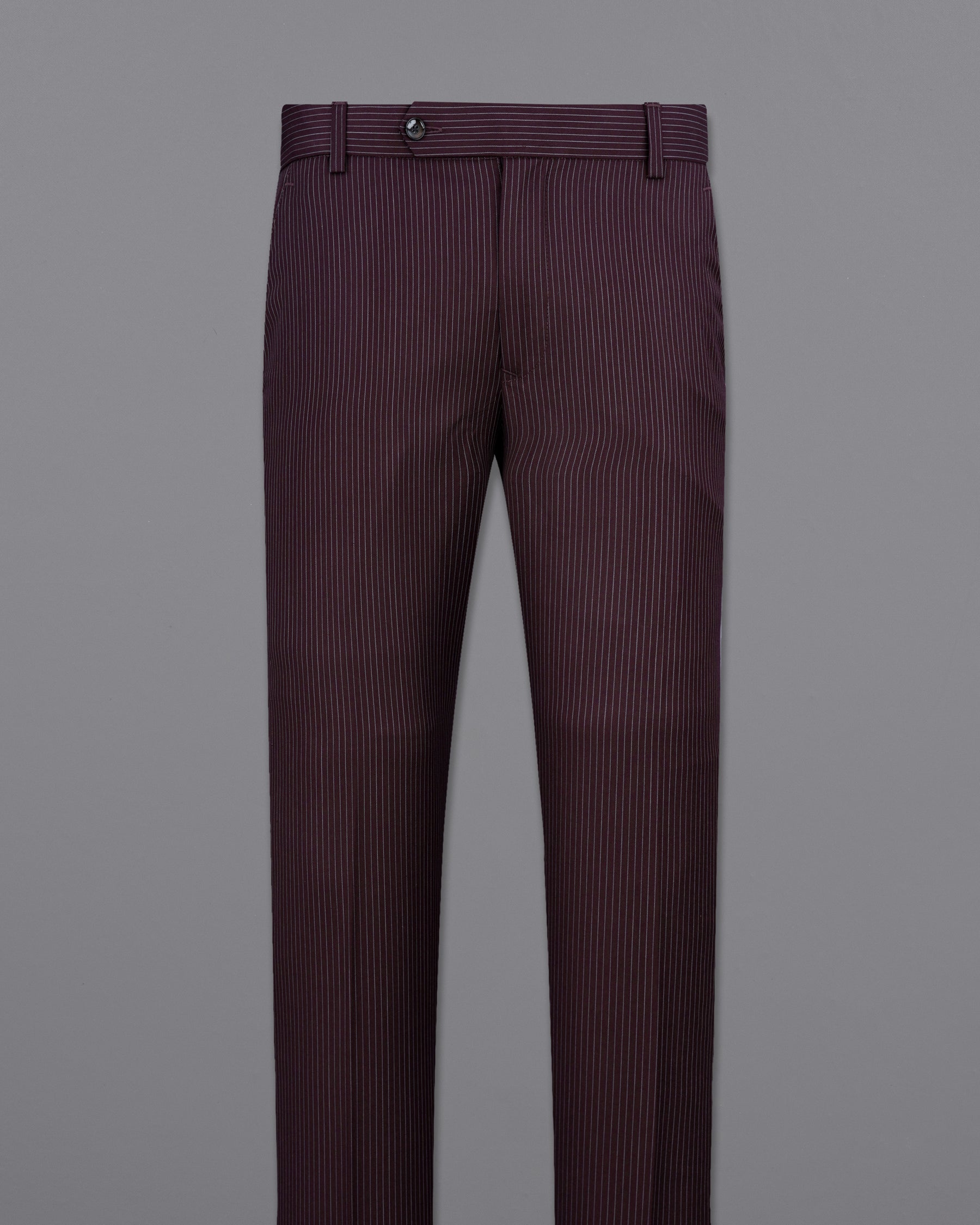 Eclipse Maroon with StarDust Gray Striped Pant T2148-28, T2148-30, T2148-32, T2148-34, T2148-36, T2148-38, T2148-40, T2148-42, T2148-44