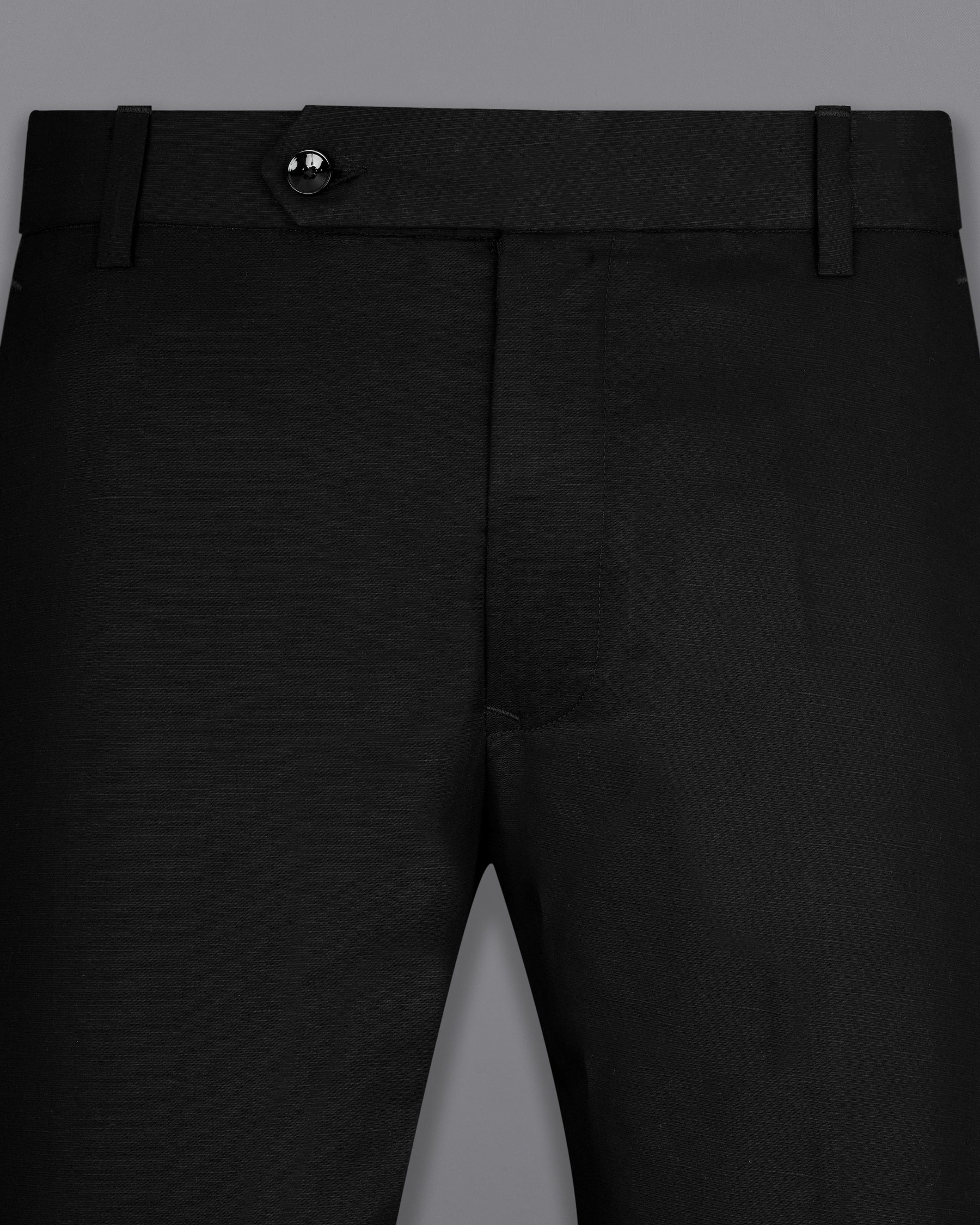 Black Cotton Stretchable Pants | Candy-6231-Black | Cilory.com