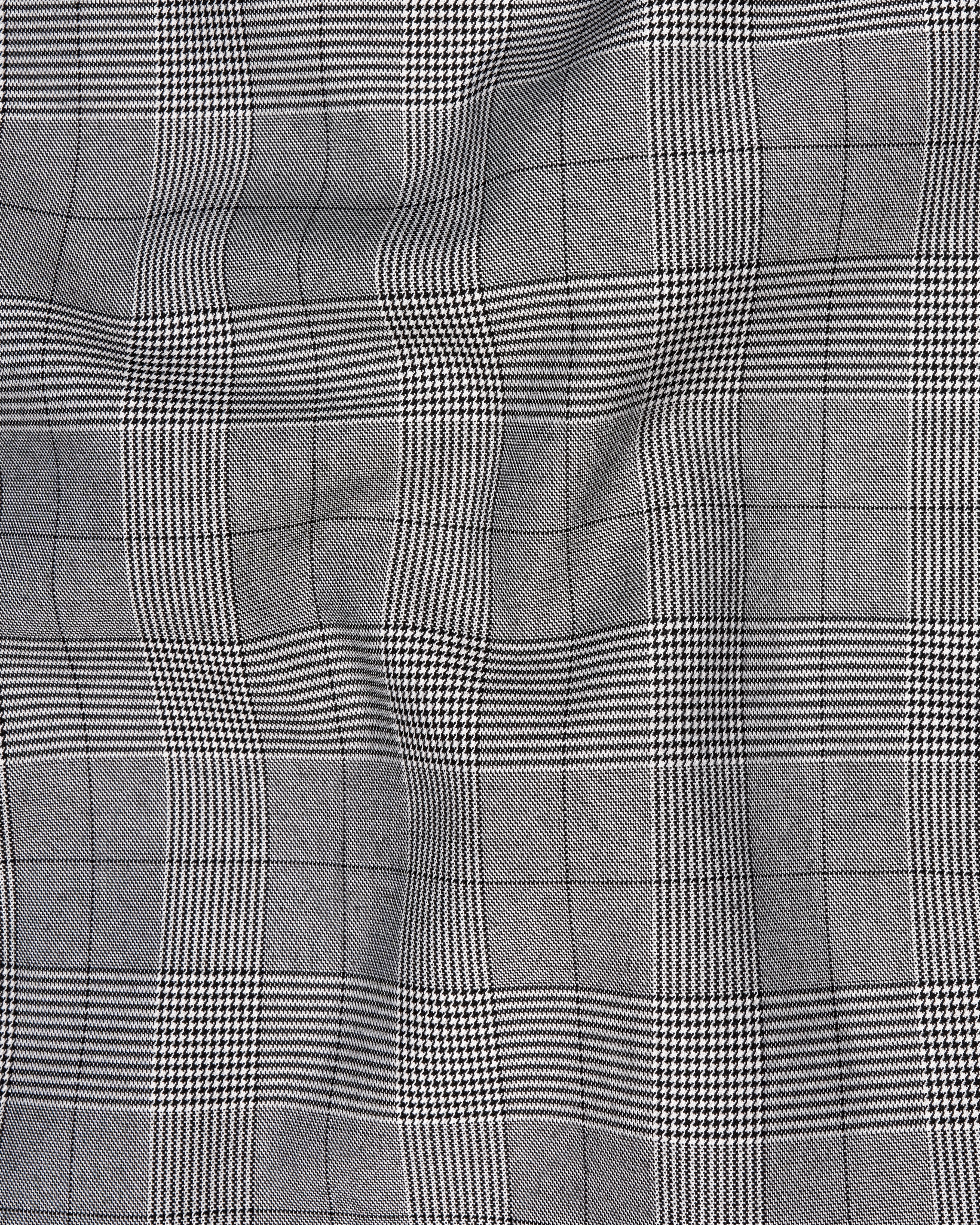 Storm Dust Gray Plaid Pant T2267-28, T2267-30, T2267-32, T2267-34, T2267-36, T2267-38, T2267-40, T2267-42, T2267-44